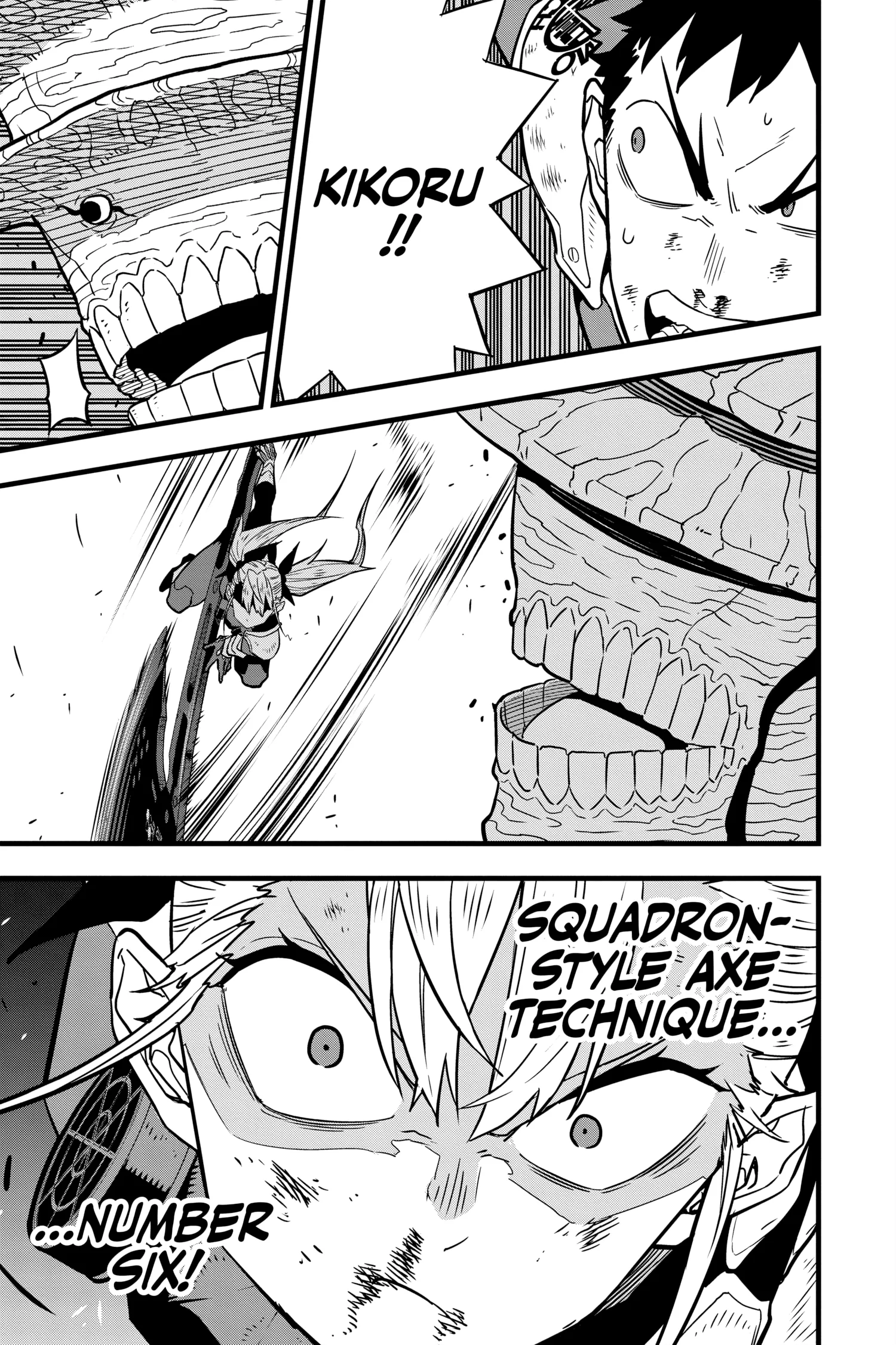 Kaiju No 8 Manga, chapter Vol 6, page 33