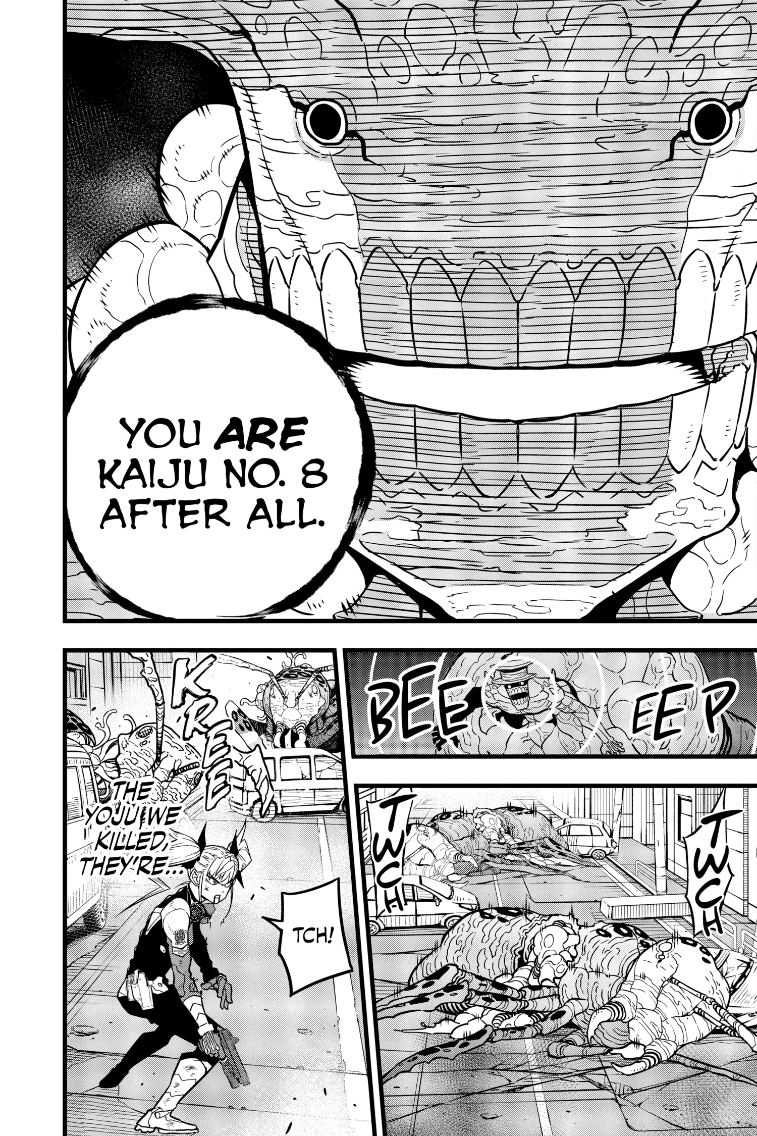 Kaiju No 8 Manga, chapter Vol 6, page 57