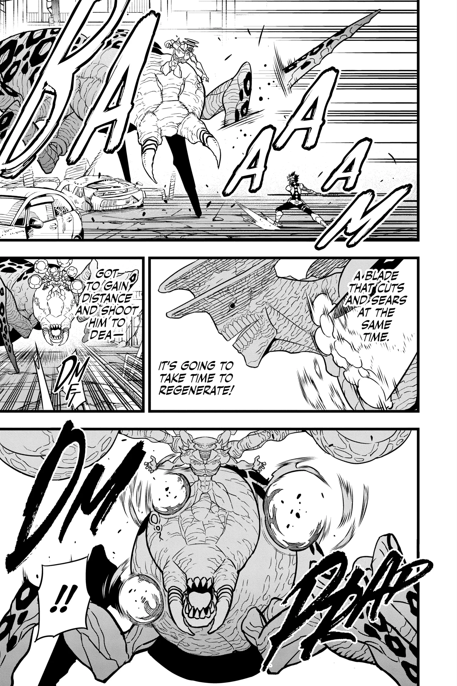 Kaiju No 8 Manga, chapter Vol 6, page 83