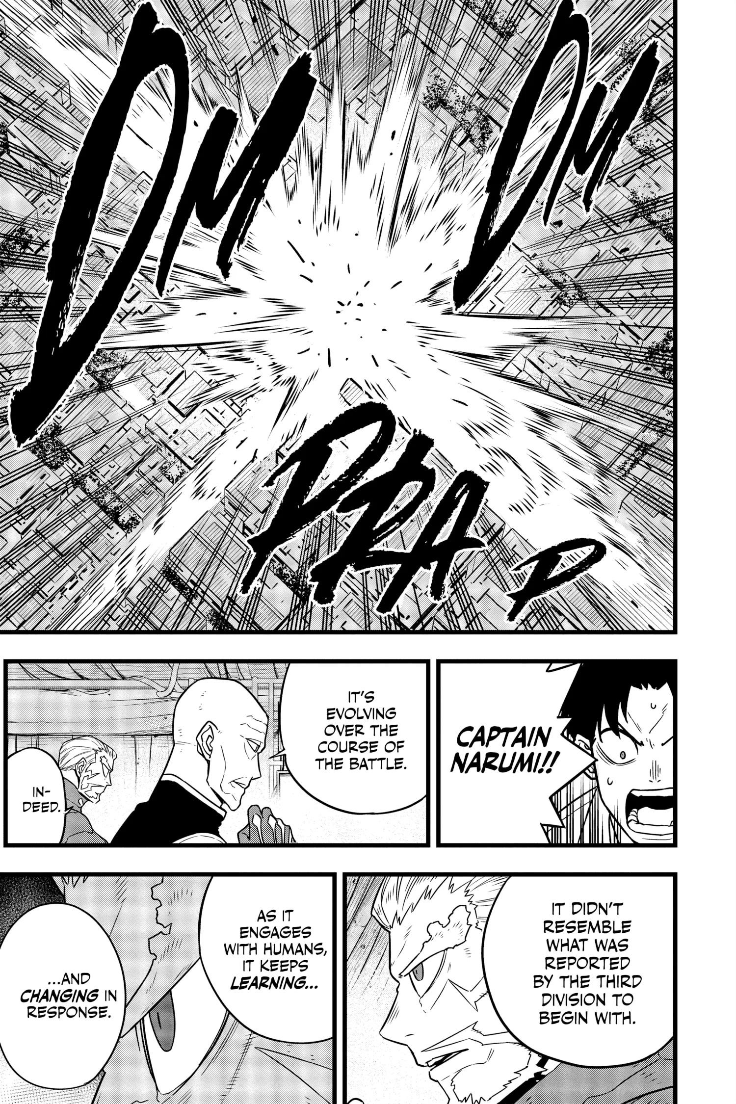 Kaiju No 8 Manga, chapter Vol 6, page 89