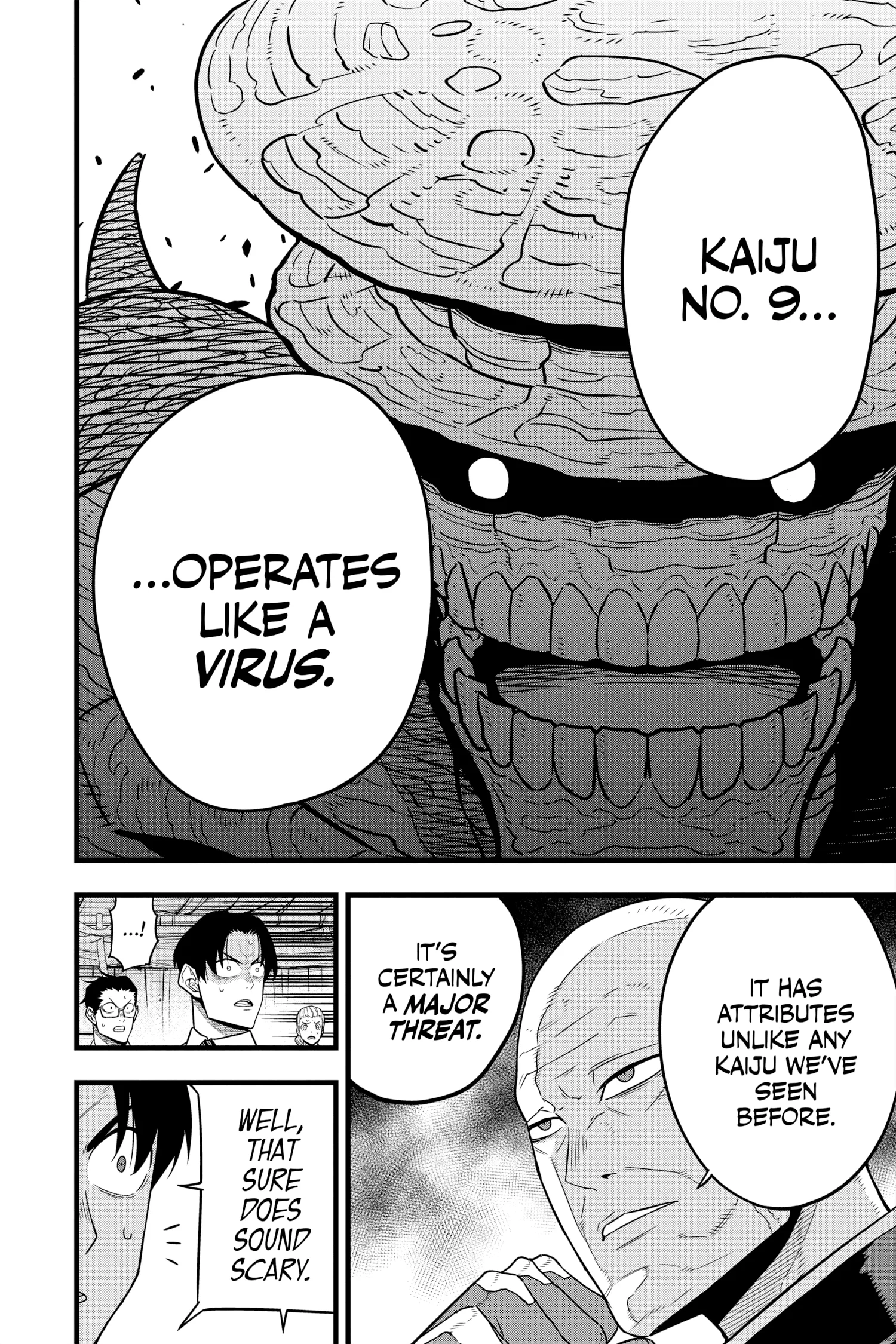 Kaiju No 8 Manga, chapter Vol 6, page 90