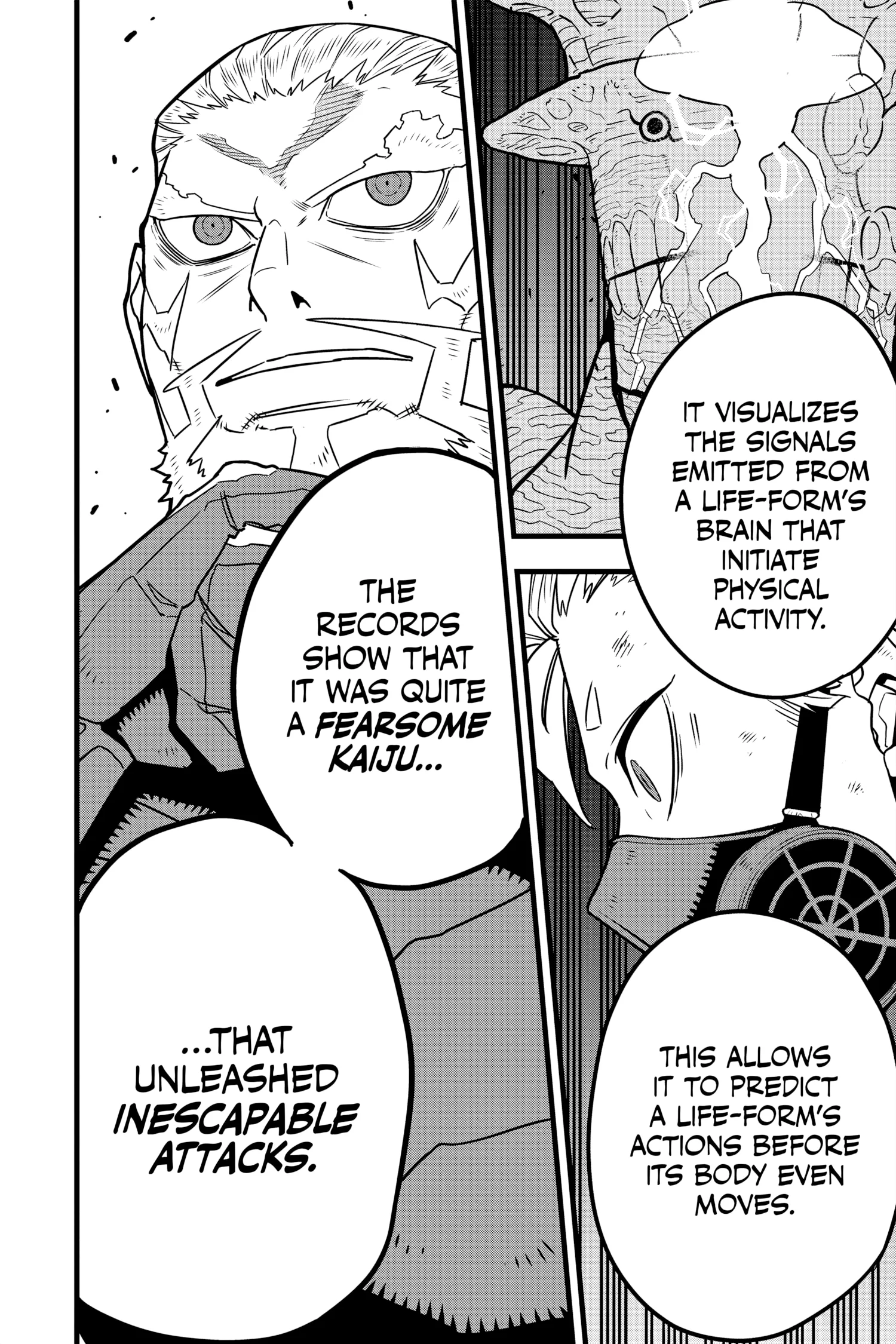 Kaiju No 8 Manga, chapter Vol 6, page 99