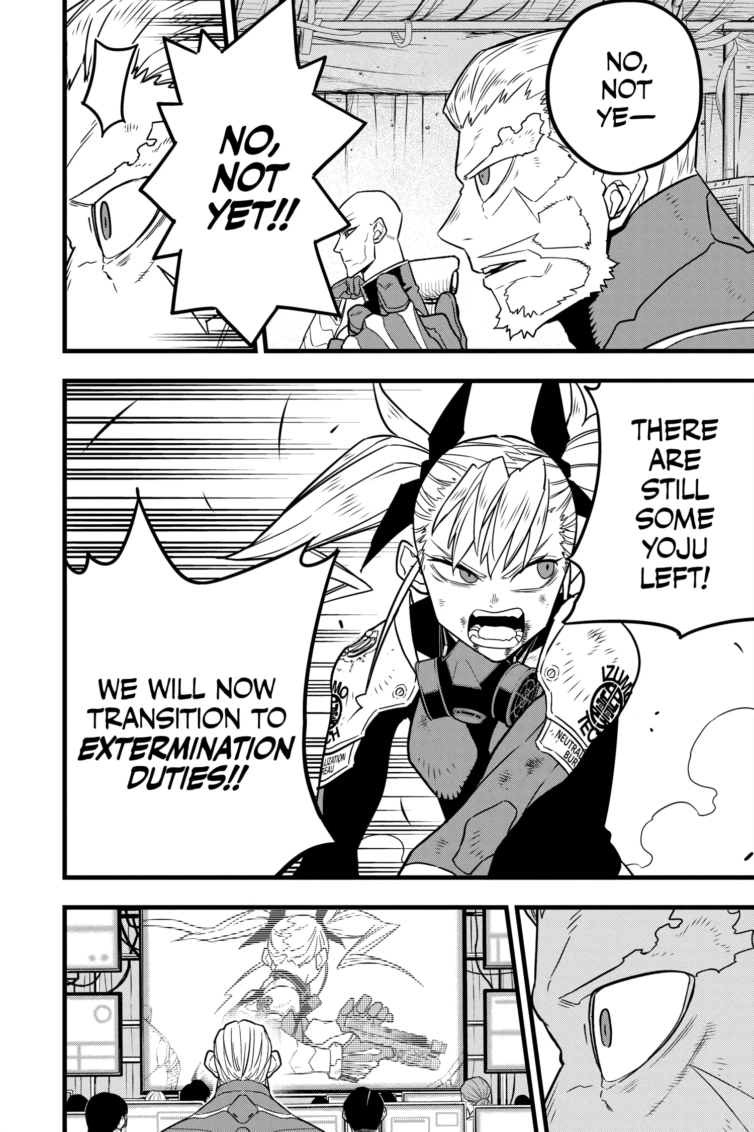 Kaiju No 8 Manga, chapter Vol 6, page 104