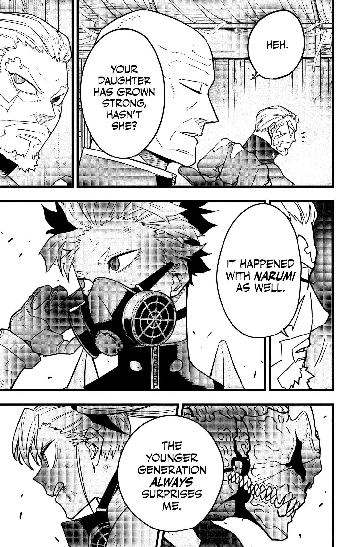 Kaiju No 8 Manga, chapter Vol 6, page 105