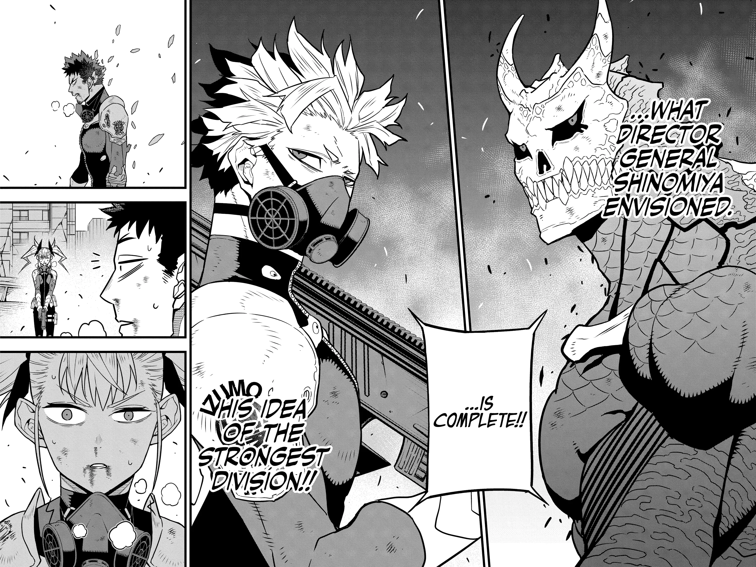 Kaiju No 8 Manga, chapter Vol 6, page 108