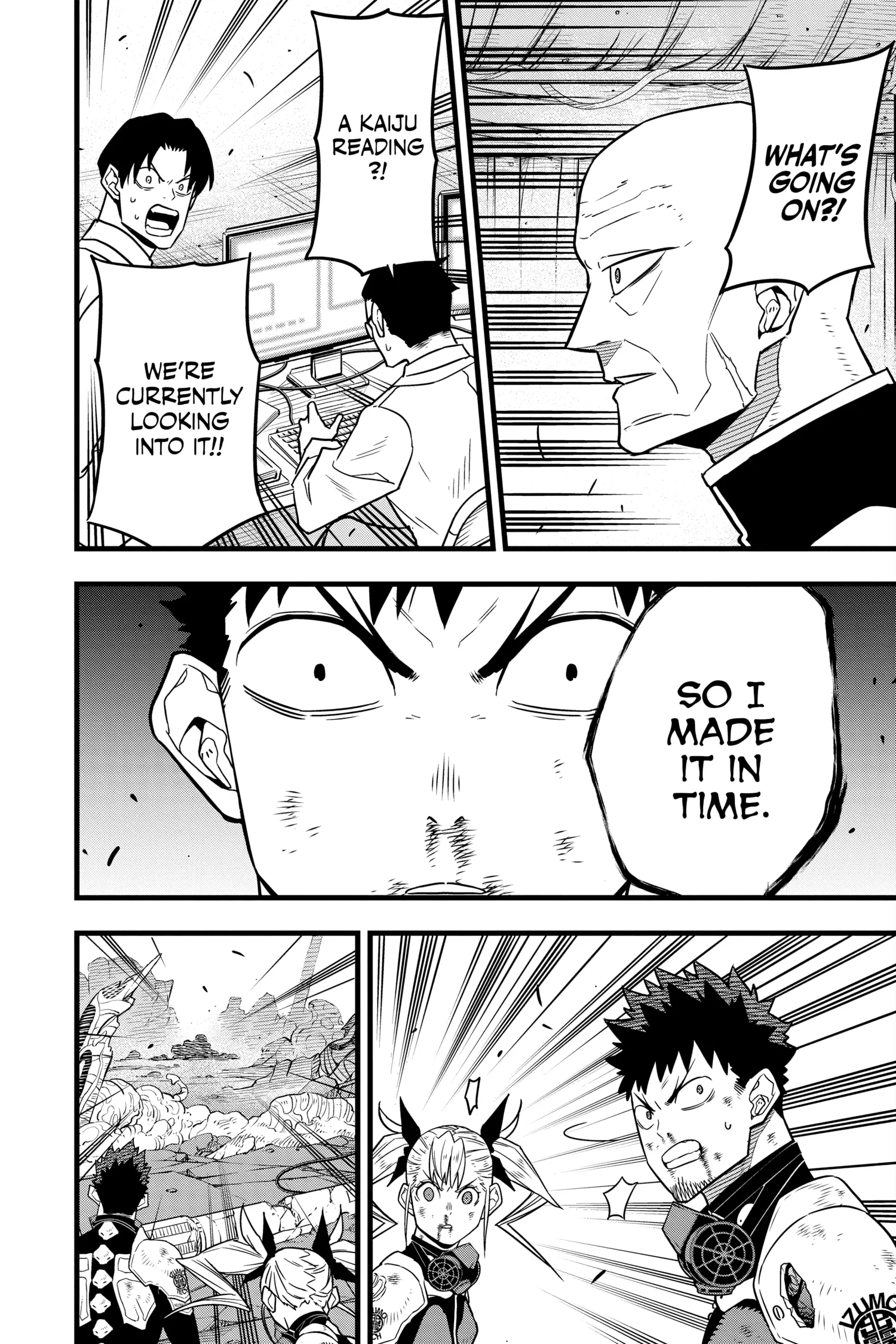 Kaiju No 8 Manga, chapter Vol 6, page 115