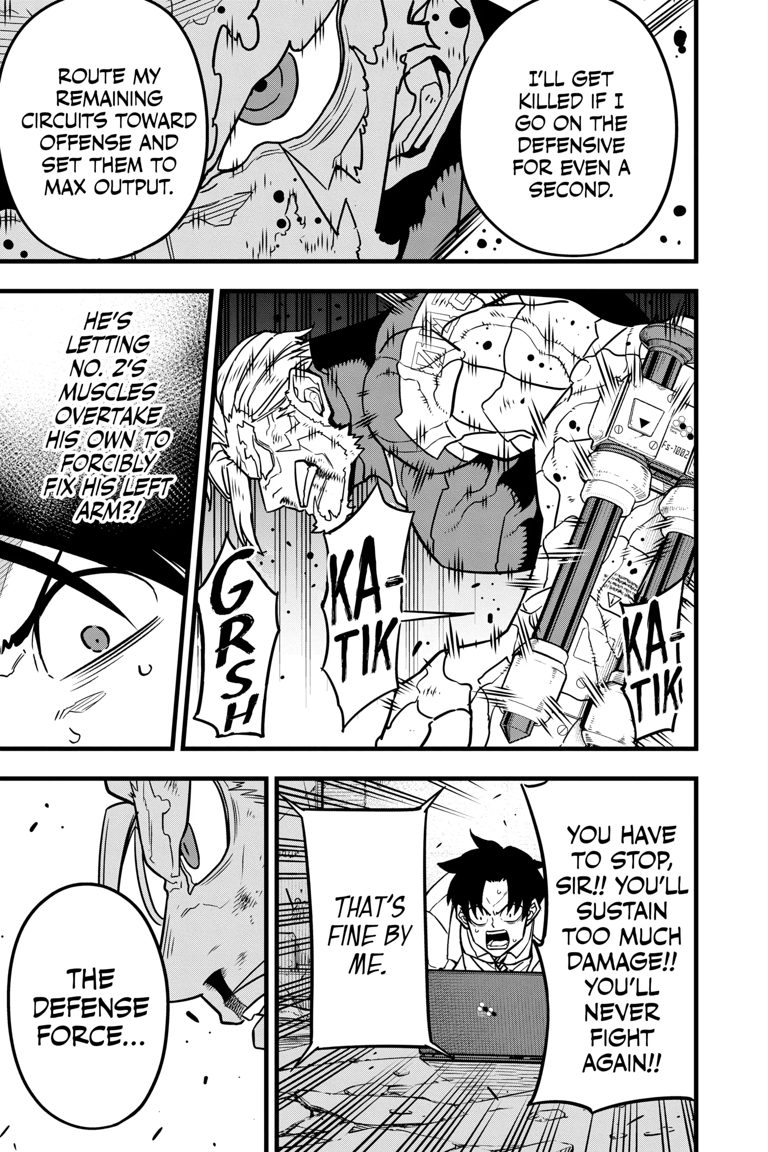 Kaiju No 8 Manga, chapter Vol 6, page 148