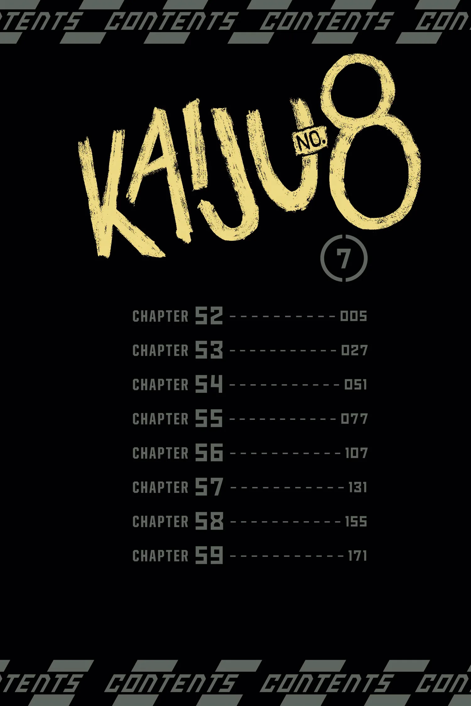 Kaiju No 8 Manga, chapter Vol 7, page 4