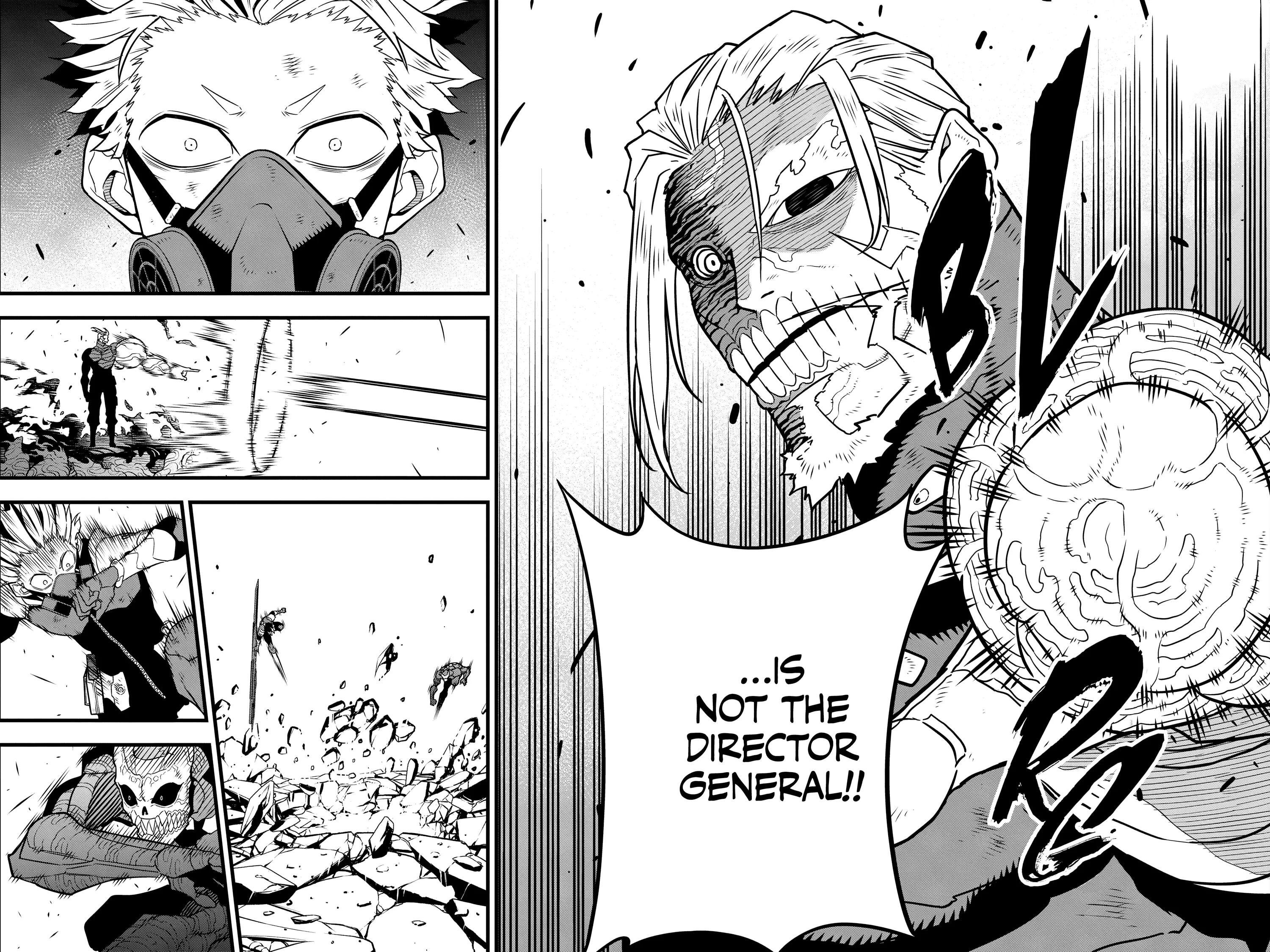 Kaiju No 8 Manga, chapter Vol 7, page 8