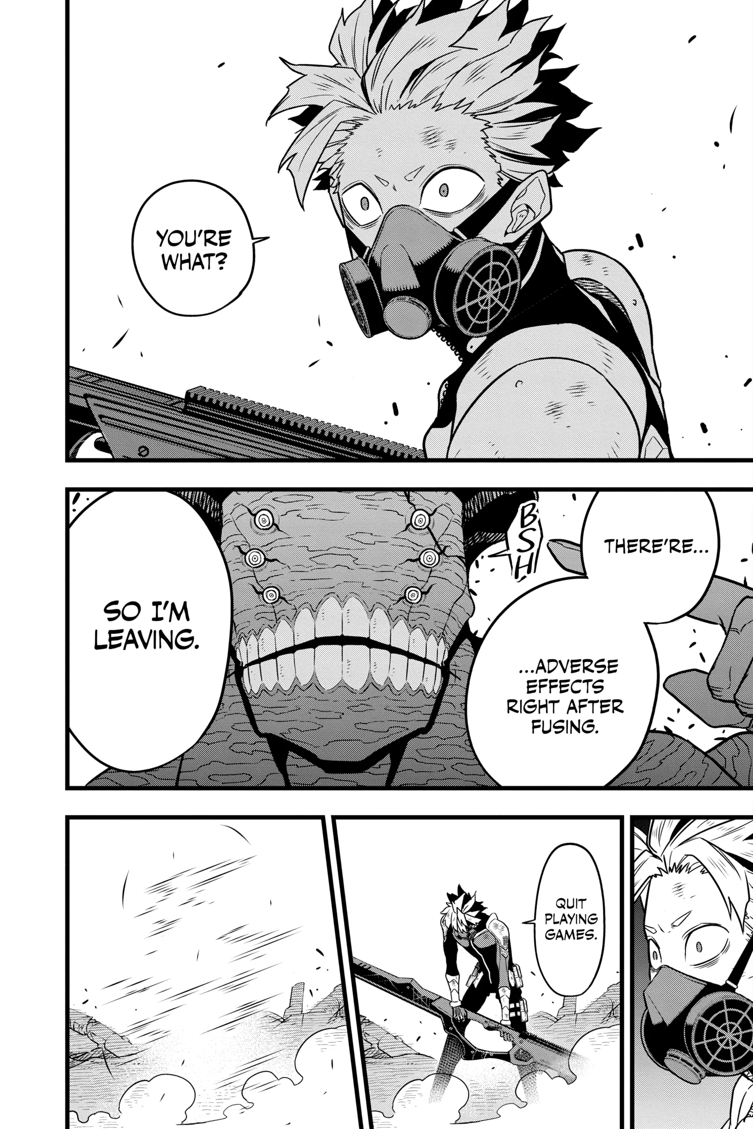 Kaiju No 8 Manga, chapter Vol 7, page 17