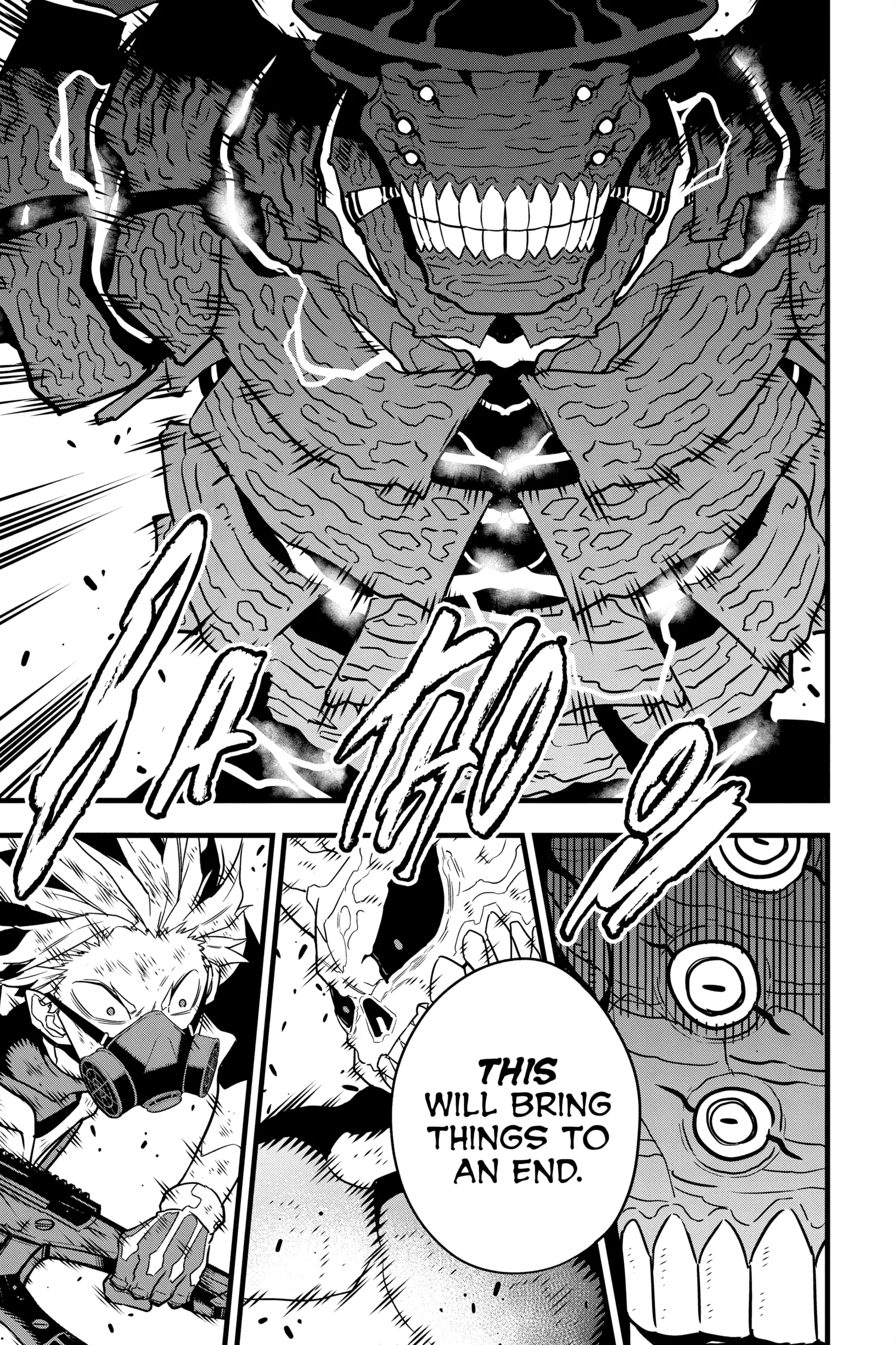 Kaiju No 8 Manga, chapter Vol 7, page 34