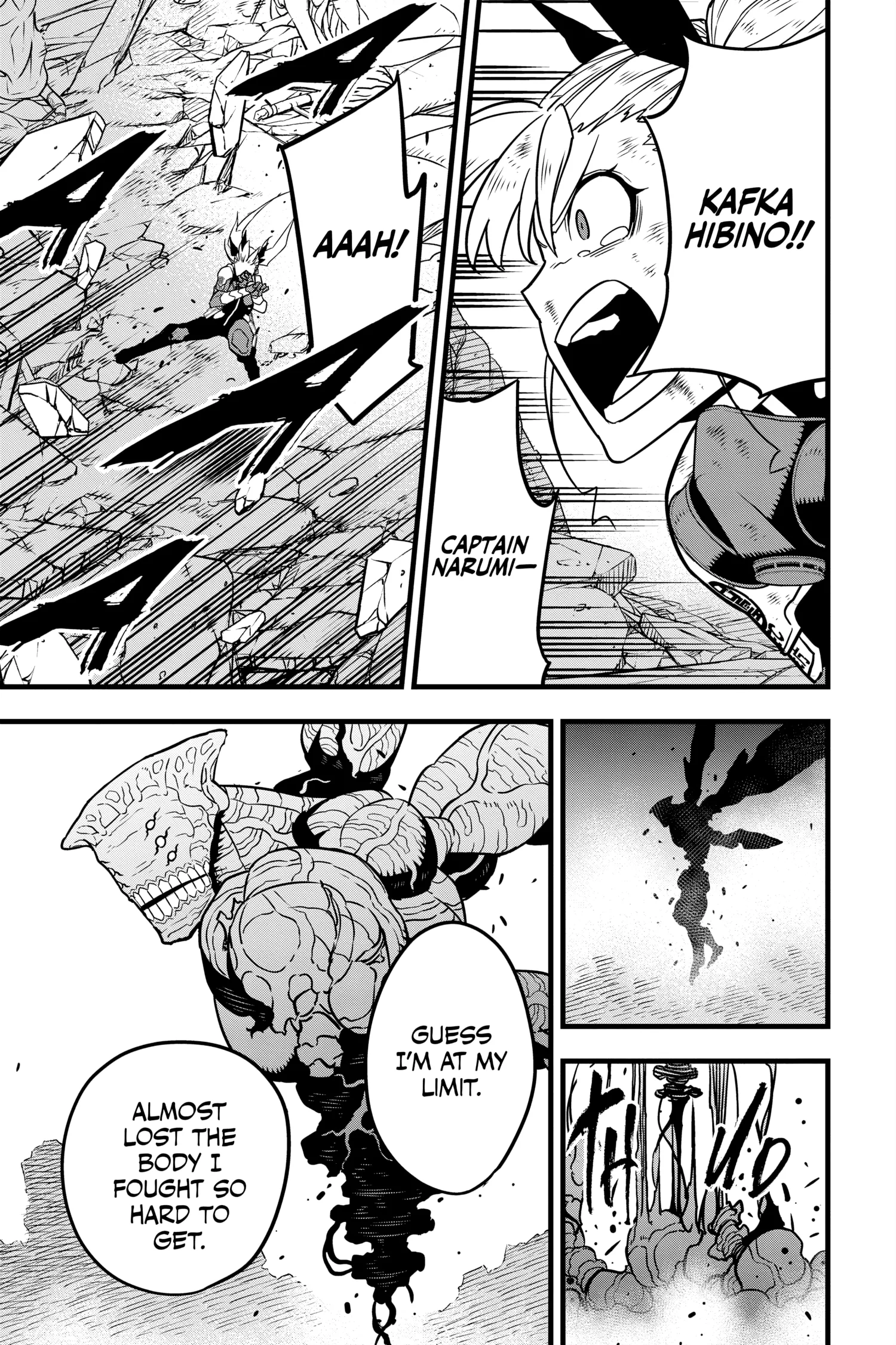 Kaiju No 8 Manga, chapter Vol 7, page 36