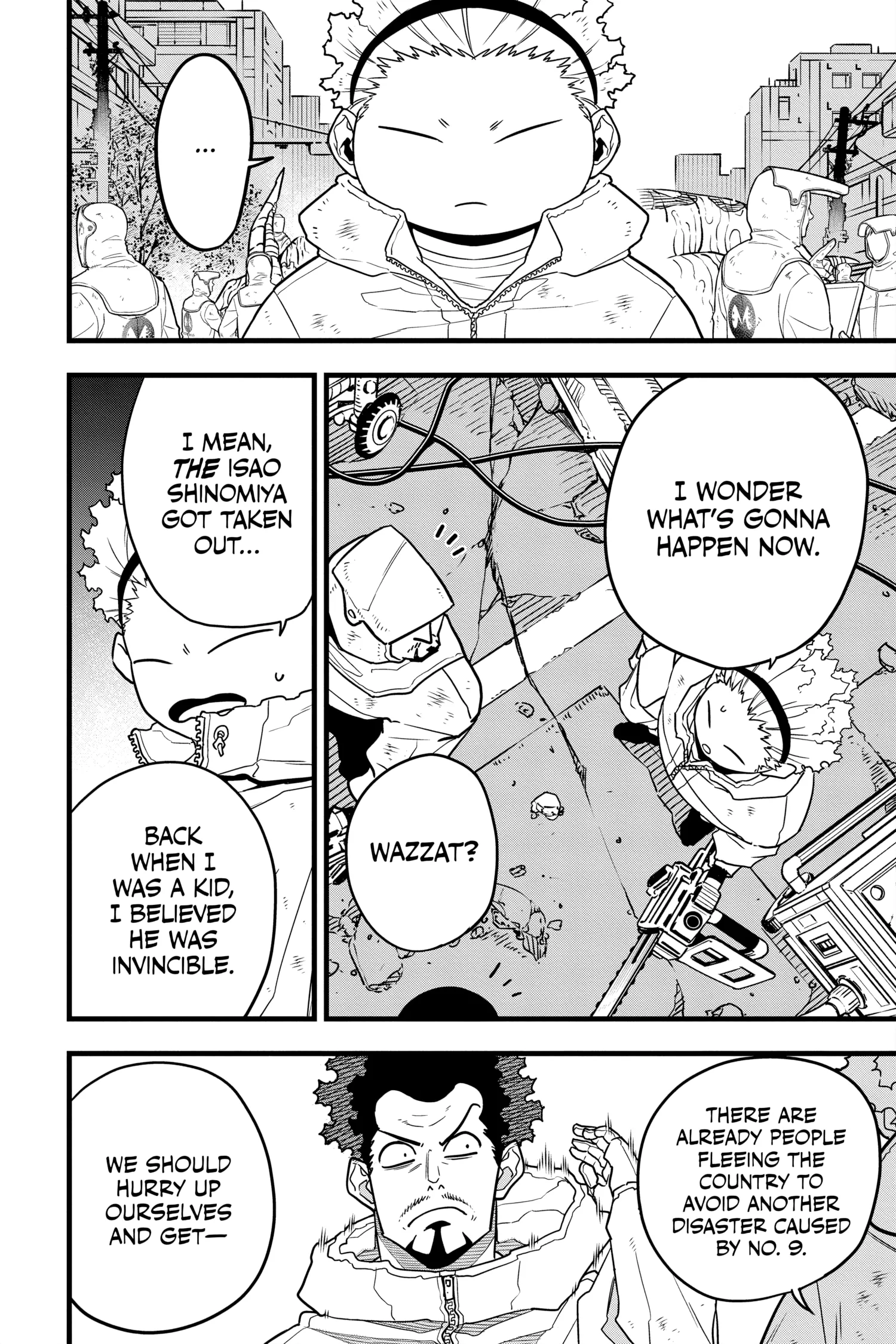 Kaiju No 8 Manga, chapter Vol 7, page 70