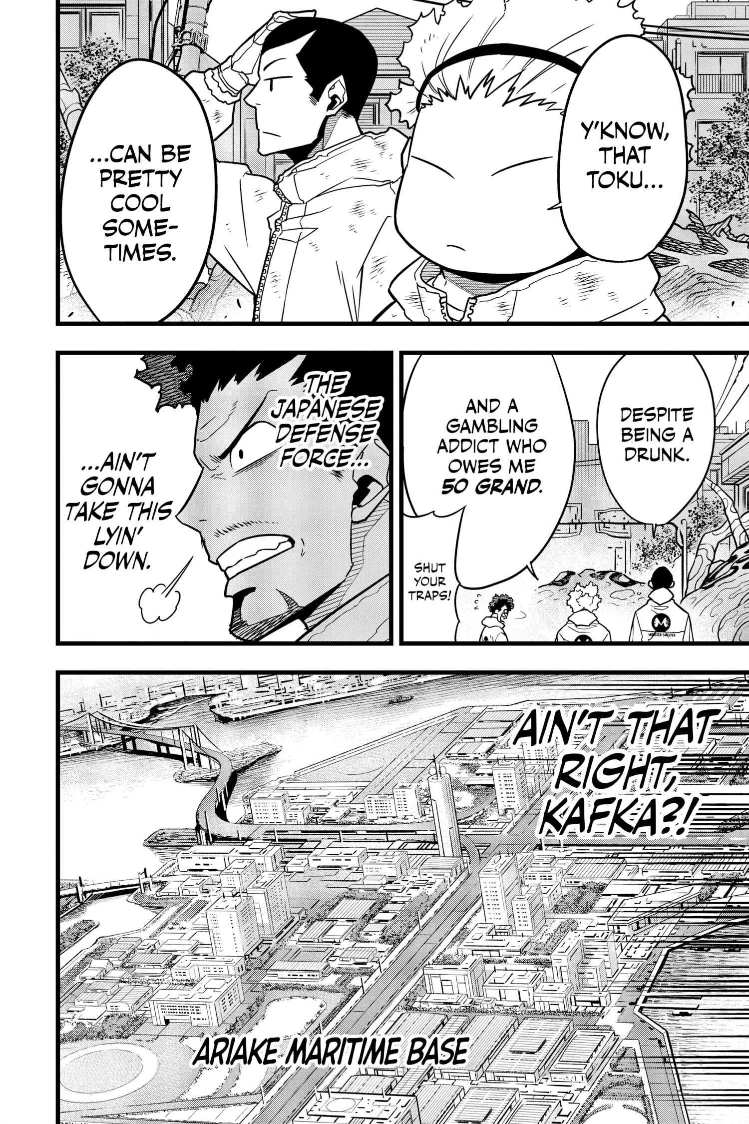 Kaiju No 8 Manga, chapter Vol 7, page 72