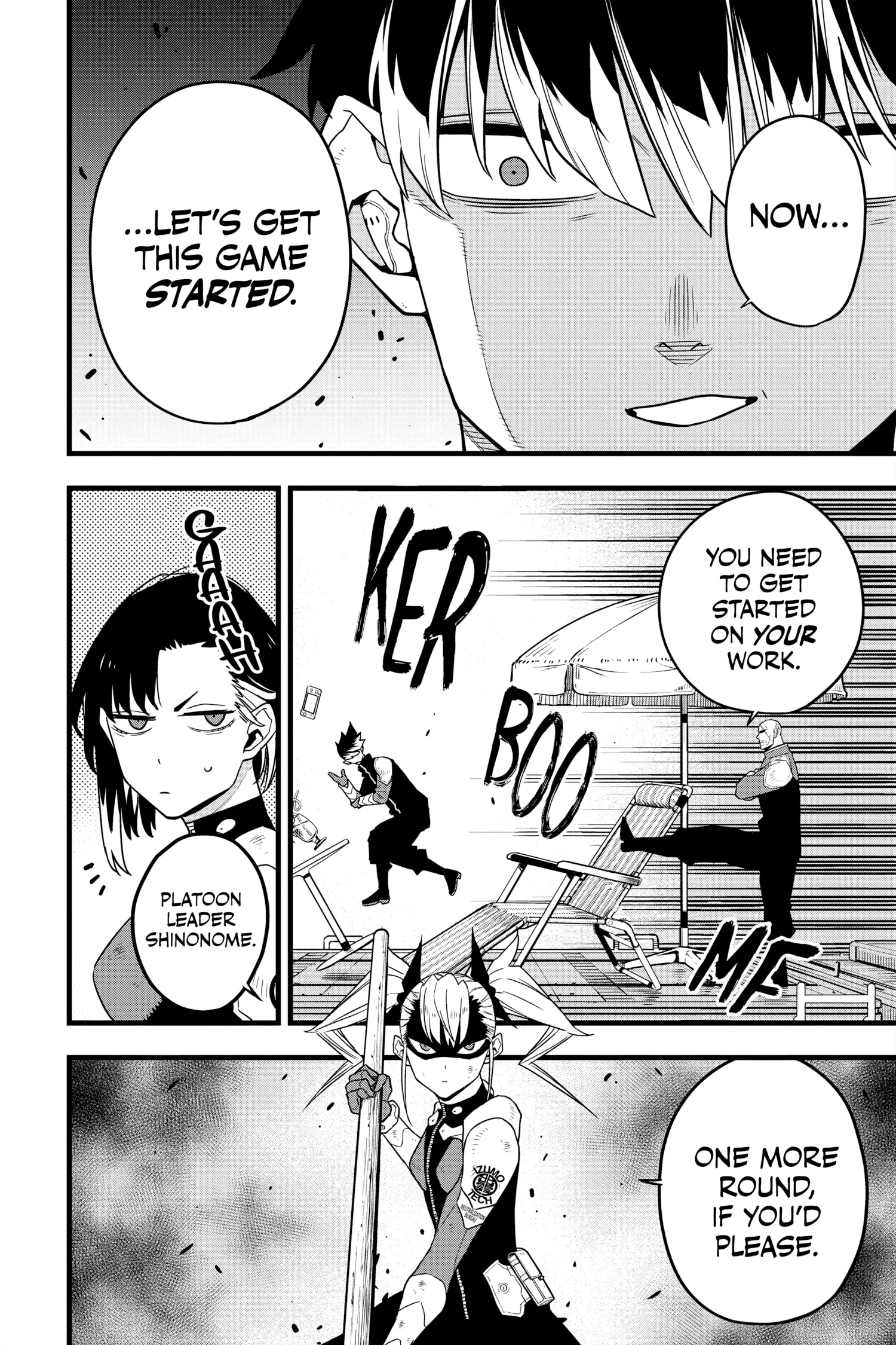 Kaiju No 8 Manga, chapter Vol 7, page 76