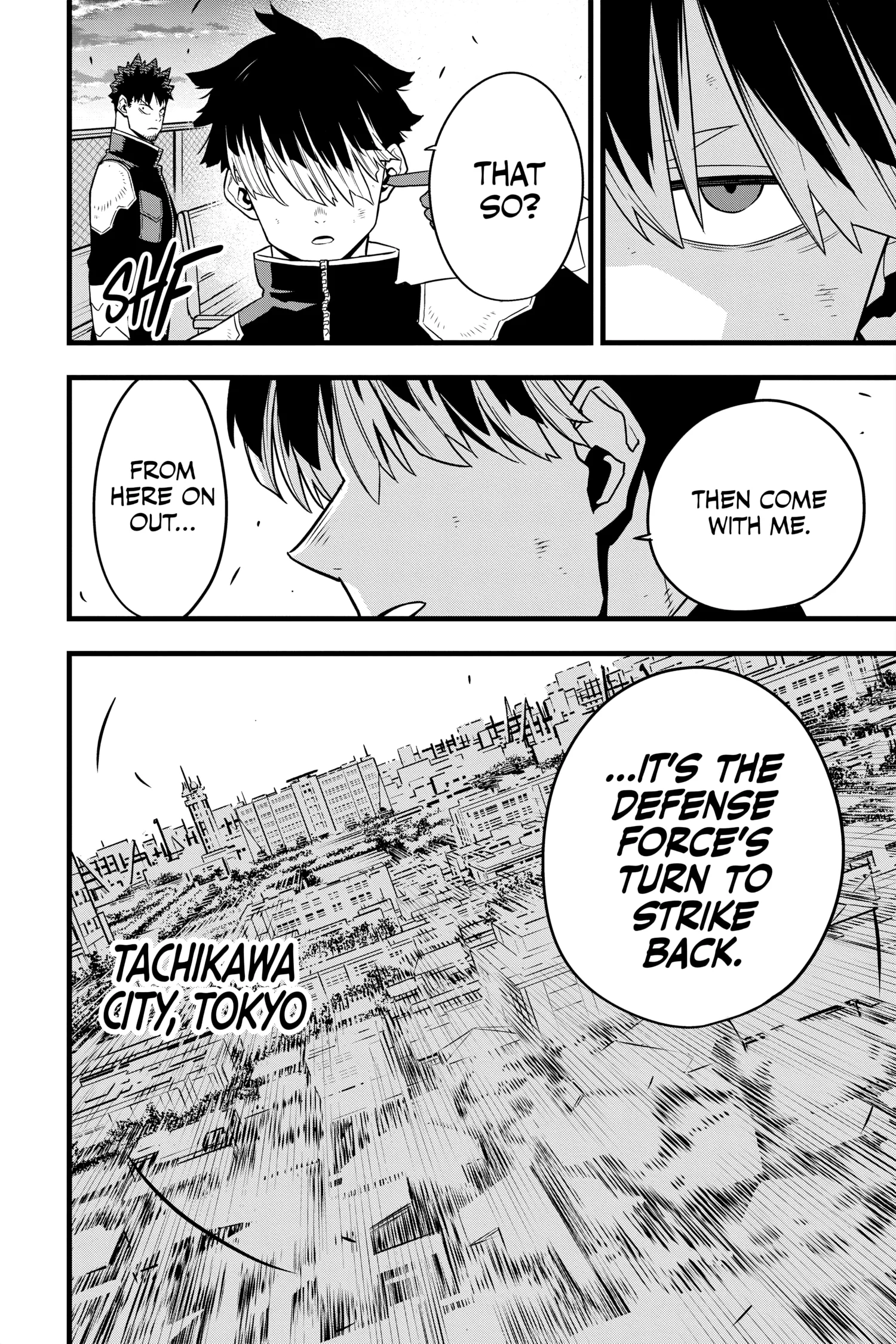 Kaiju No 8 Manga, chapter Vol 7, page 90