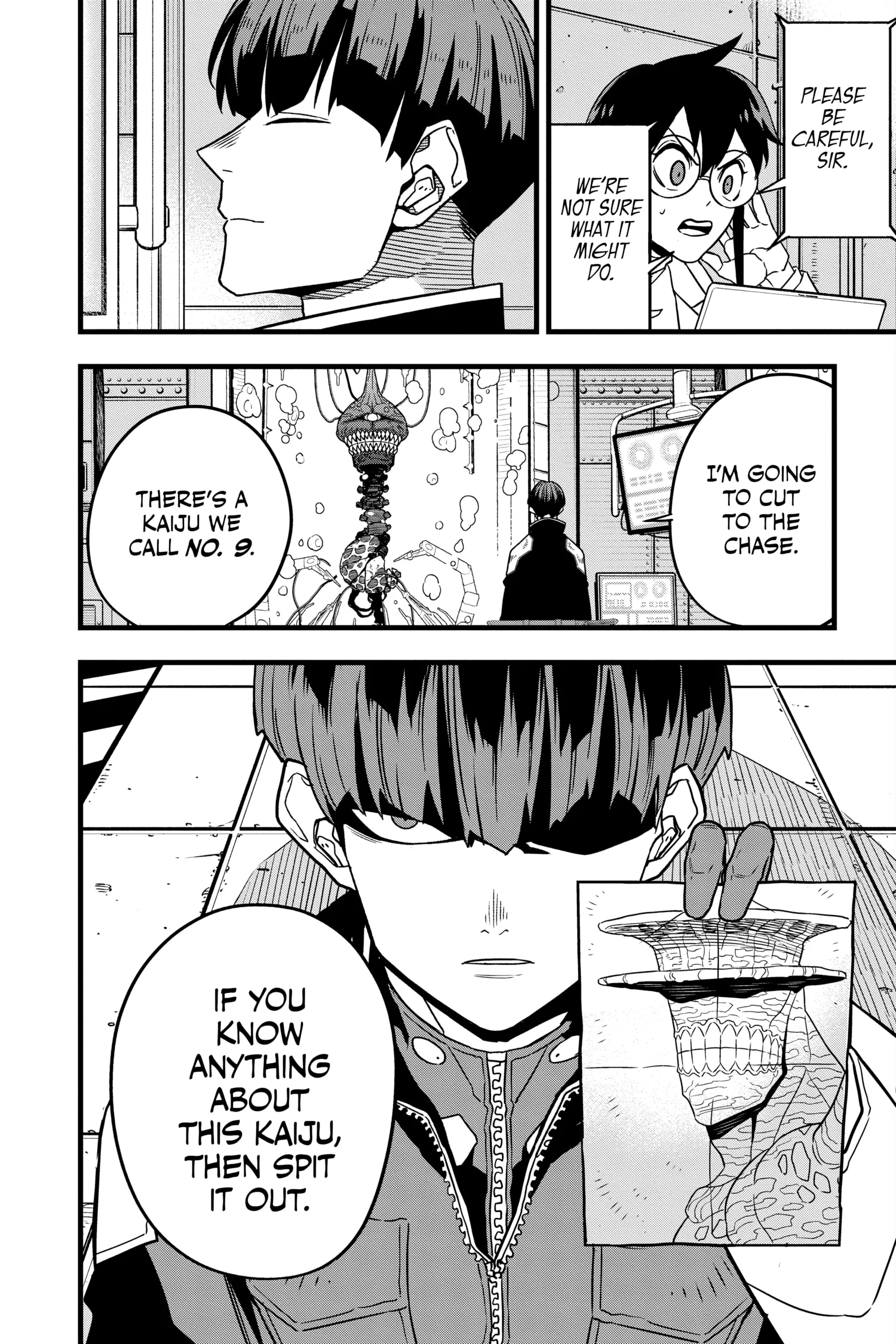 Kaiju No 8 Manga, chapter Vol 7, page 101
