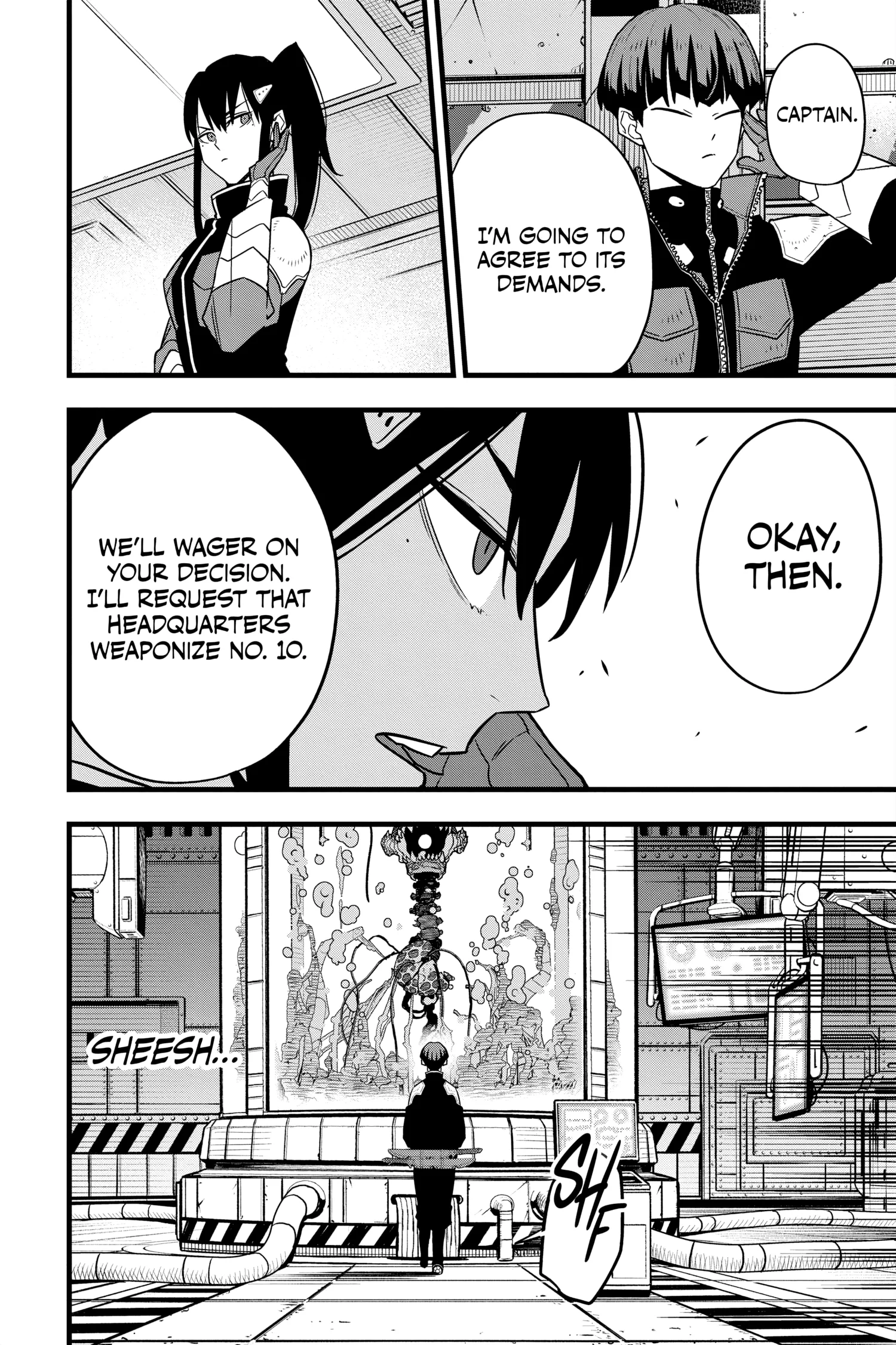 Kaiju No 8 Manga, chapter Vol 7, page 112