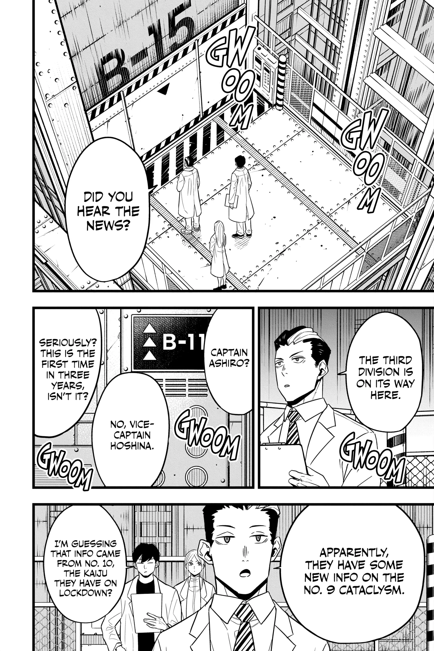 Kaiju No 8 Manga, chapter Vol 7, page 117
