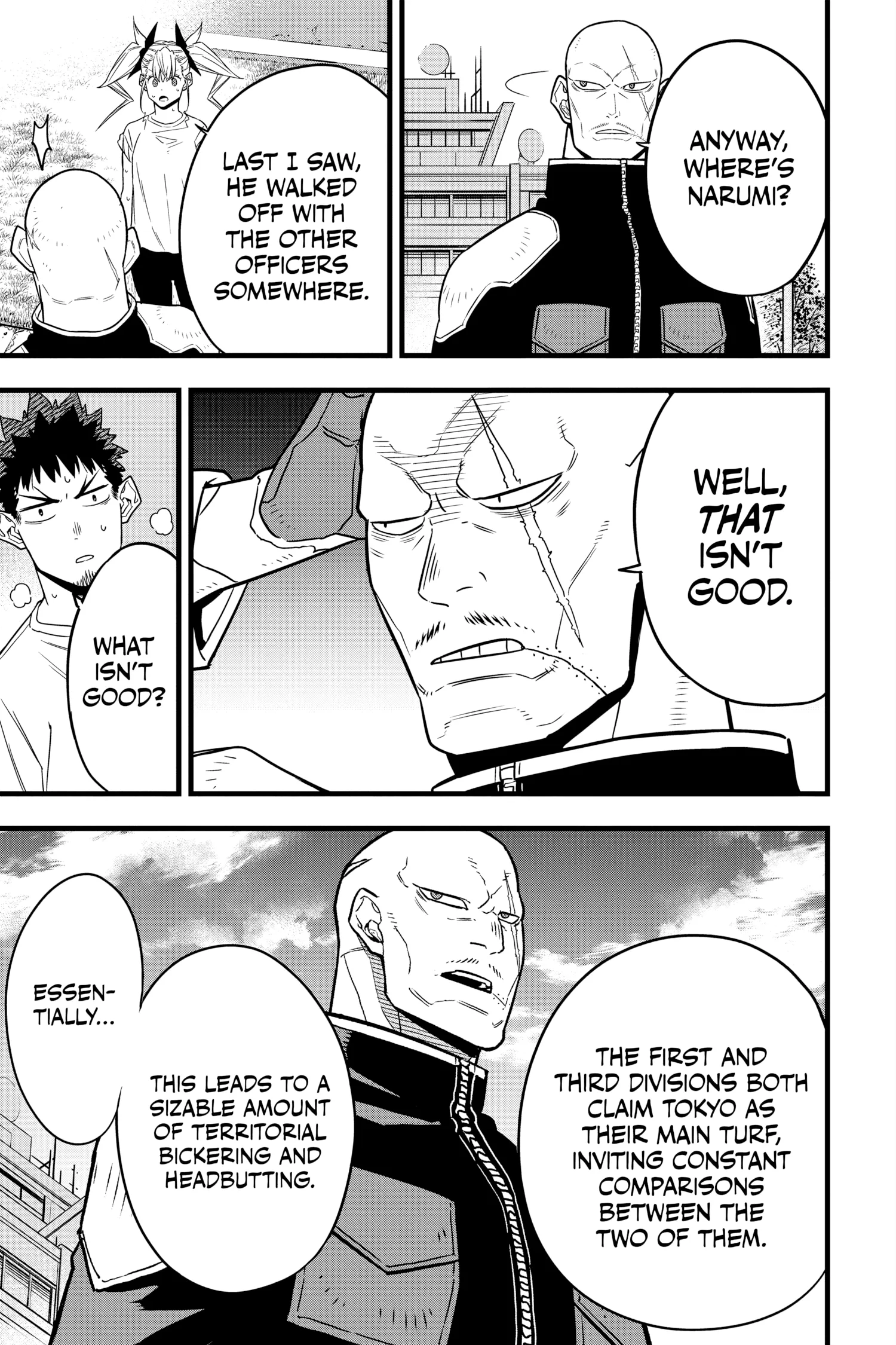 Kaiju No 8 Manga, chapter Vol 7, page 120