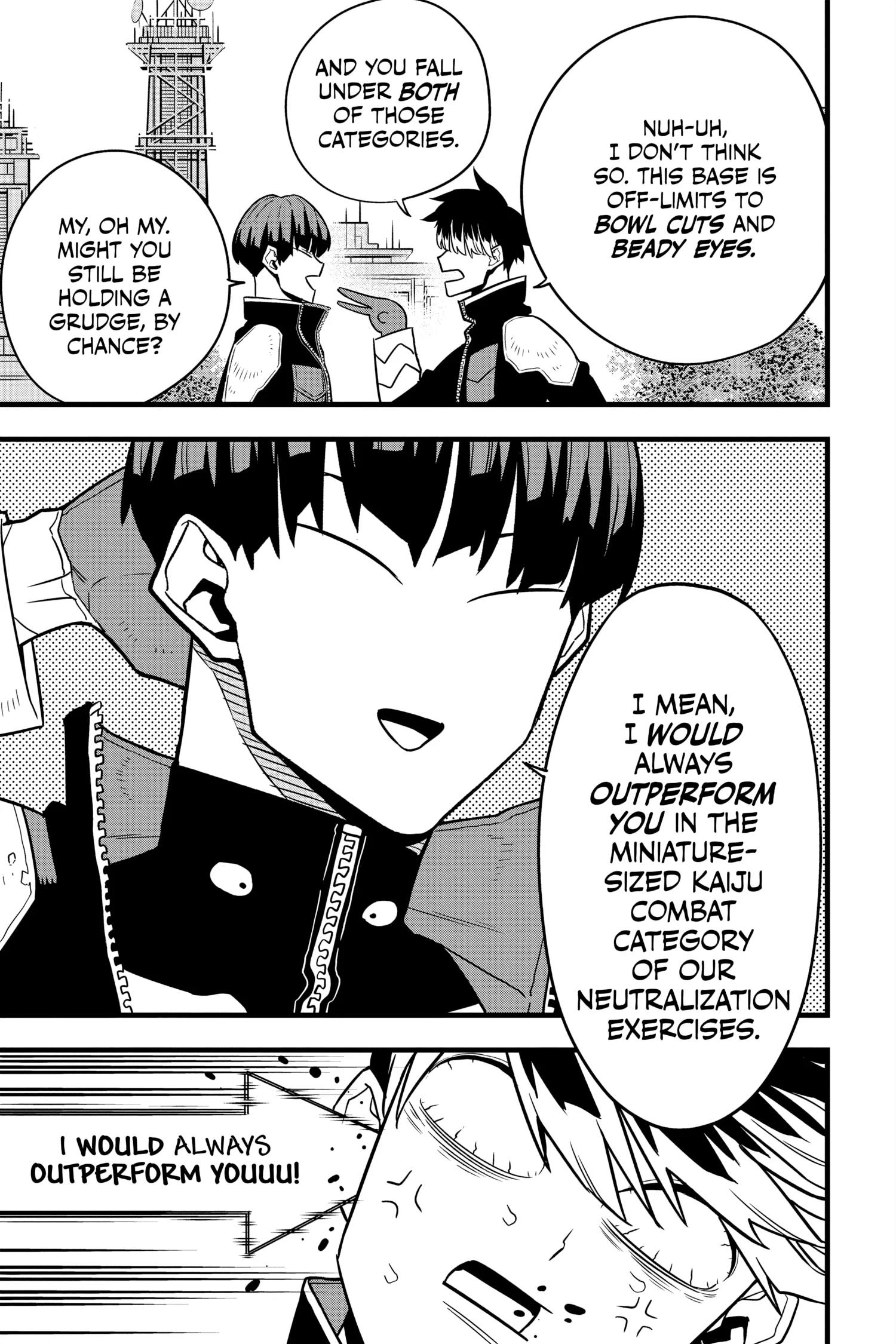 Kaiju No 8 Manga, chapter Vol 7, page 123