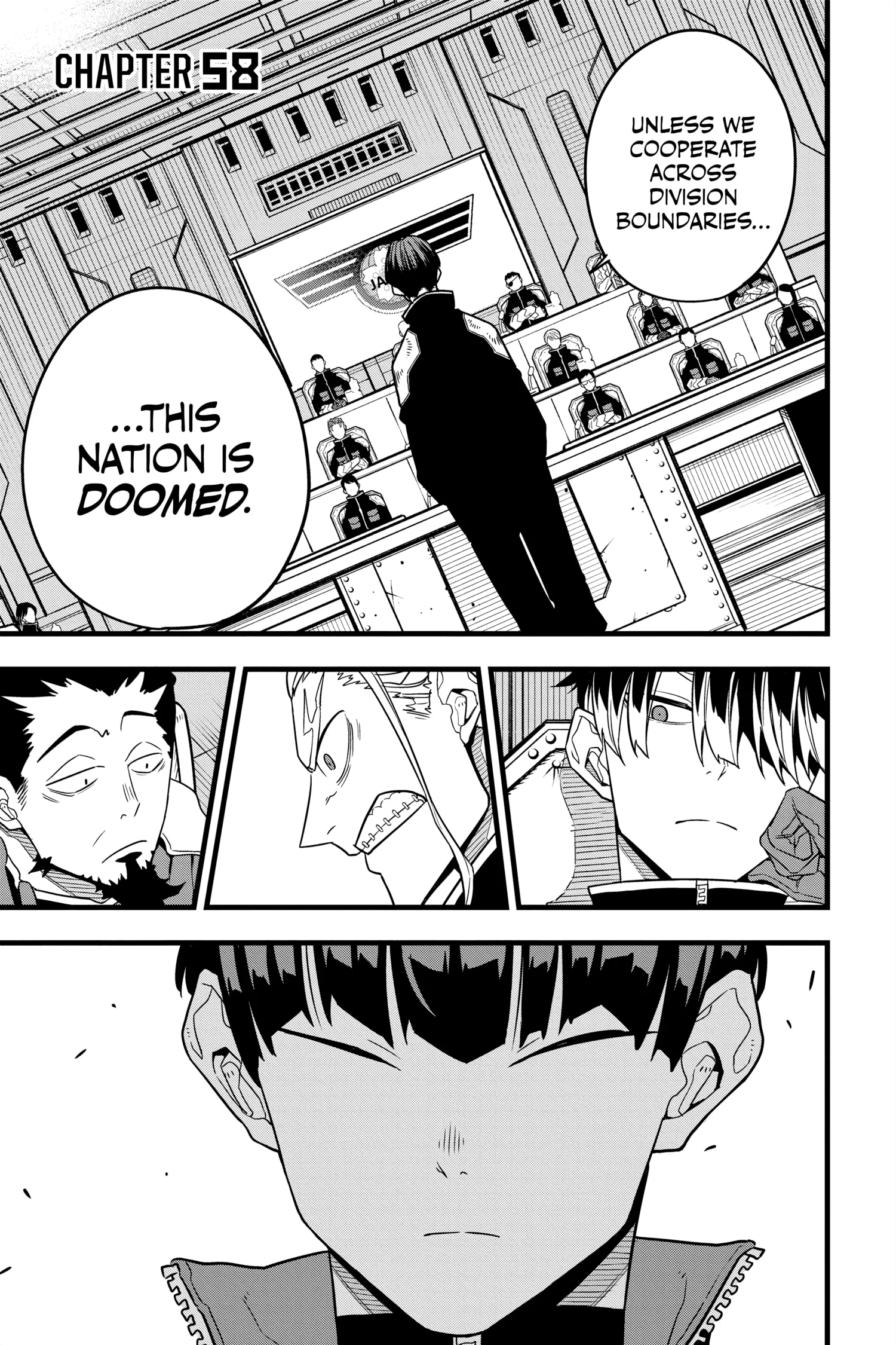 Kaiju No 8 Manga, chapter Vol 7, page 138