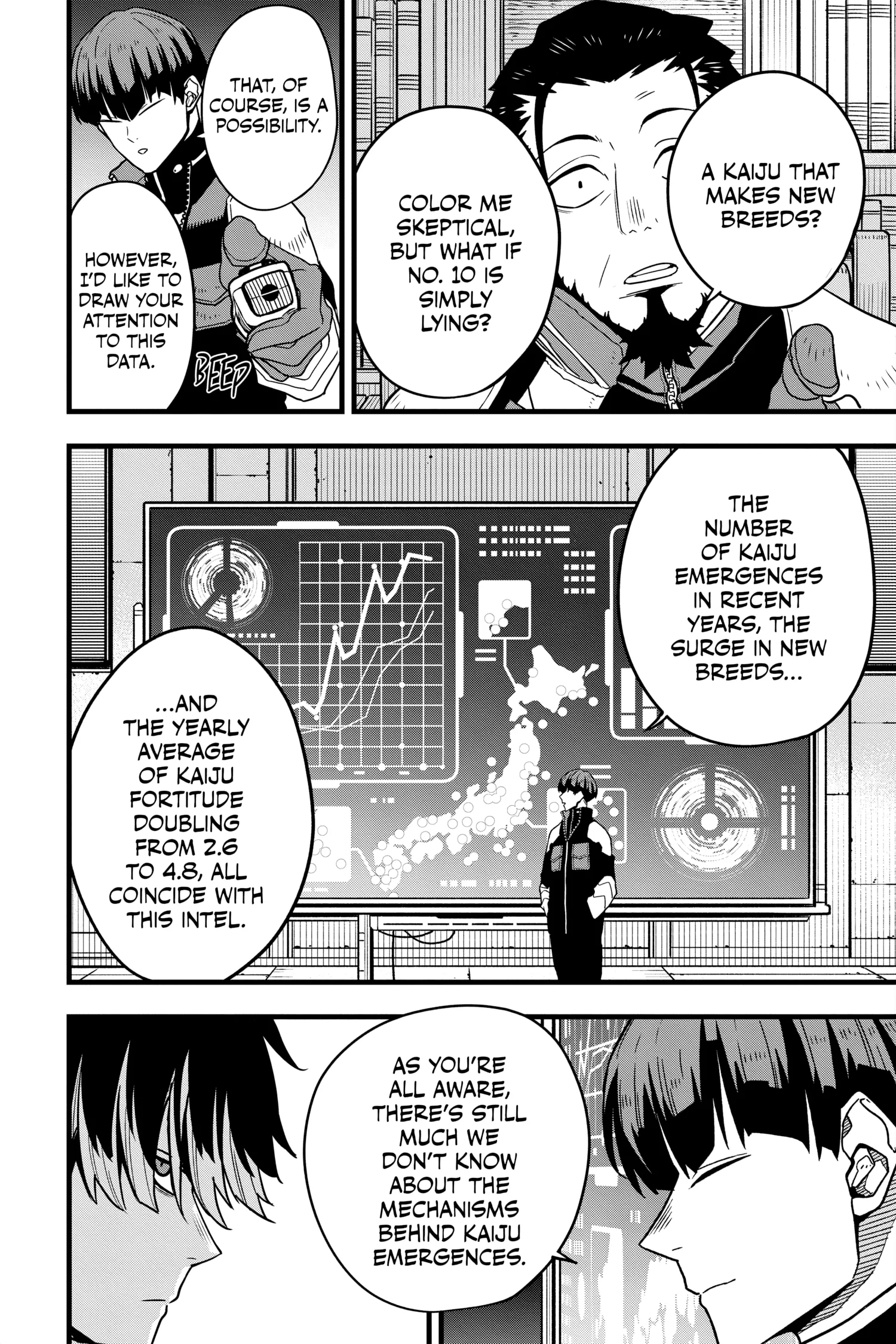 Kaiju No 8 Manga, chapter Vol 7, page 139
