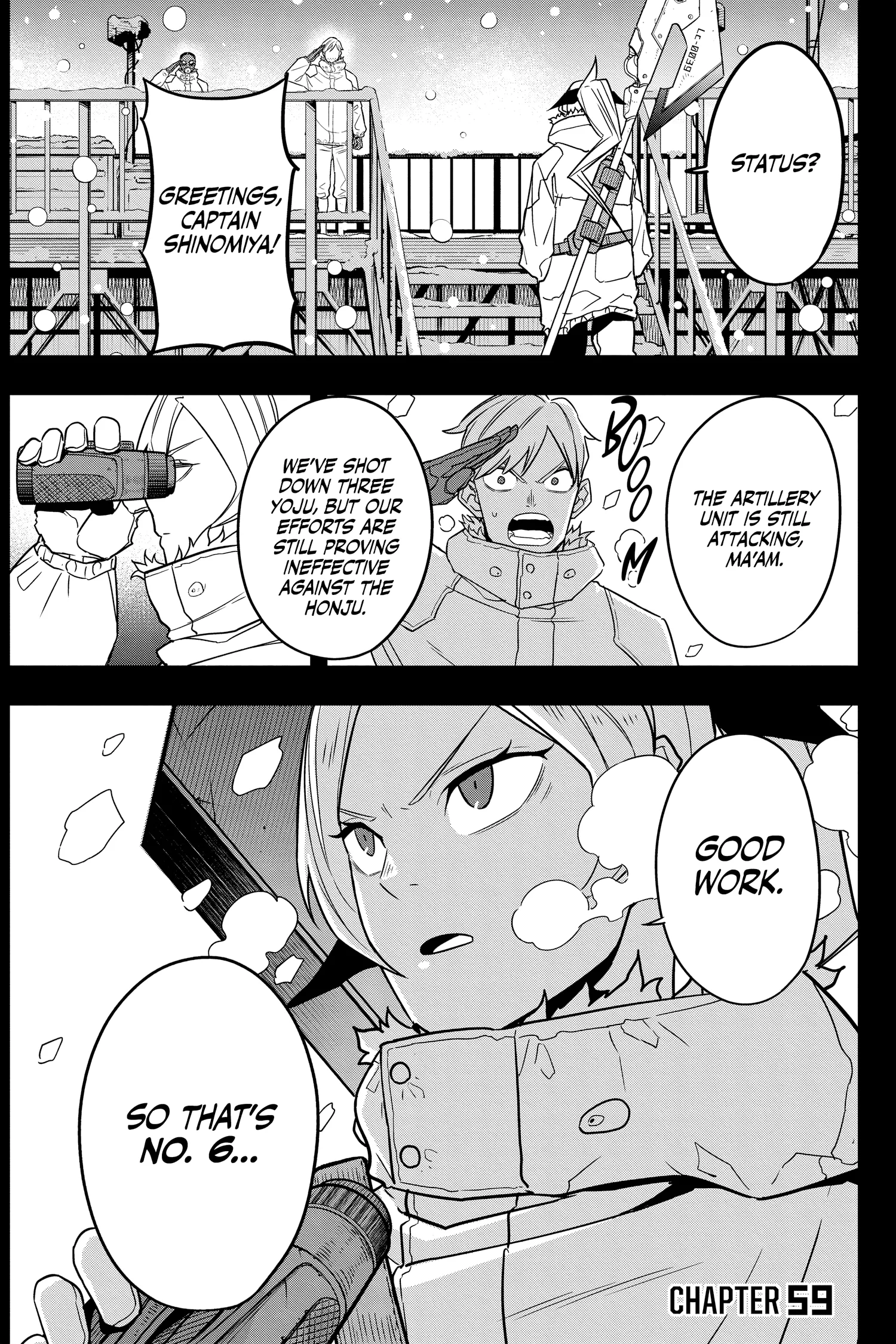 Kaiju No 8 Manga, chapter Vol 7, page 152
