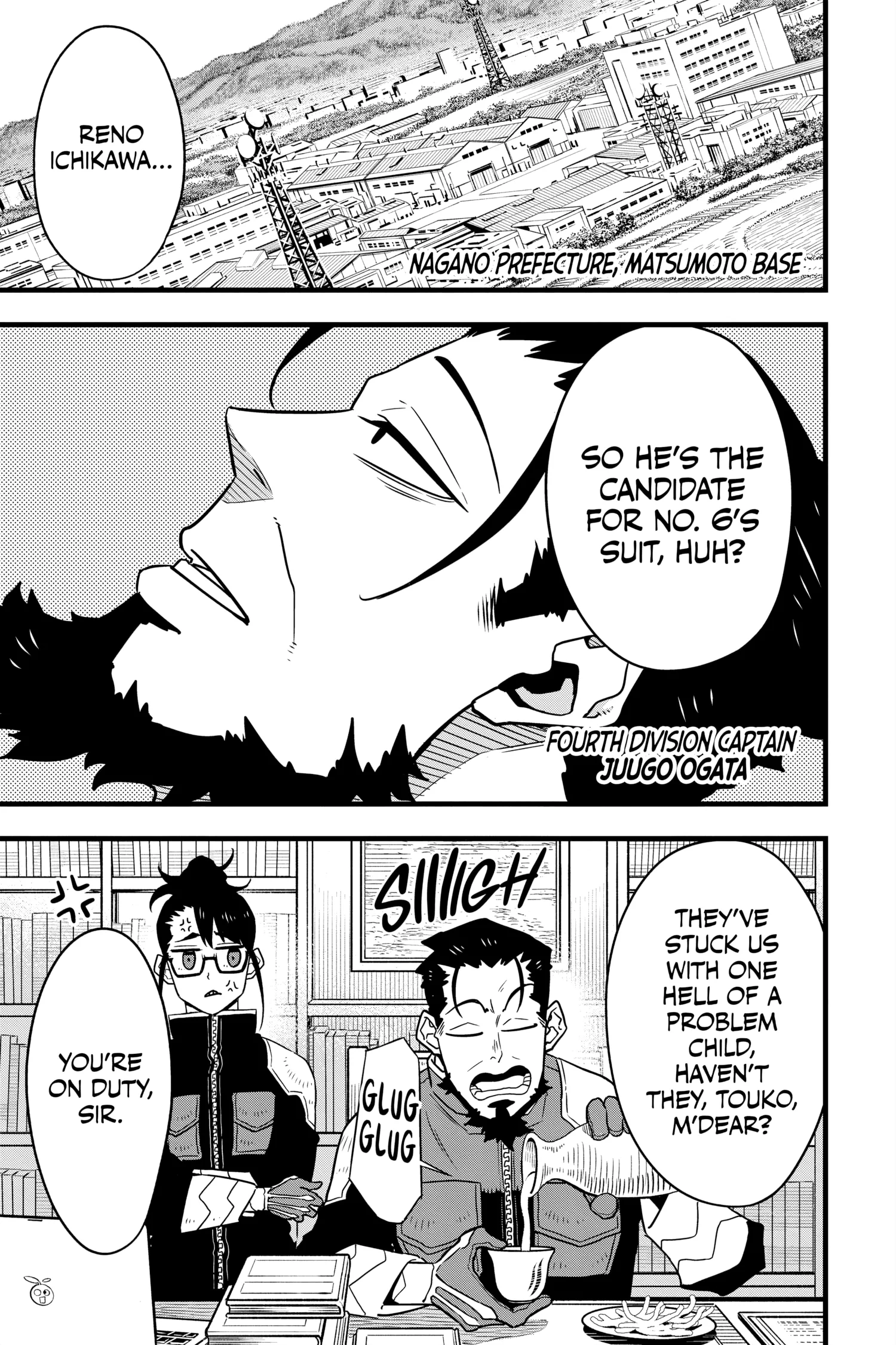 Kaiju No 8 Manga, chapter Vol 7, page 155