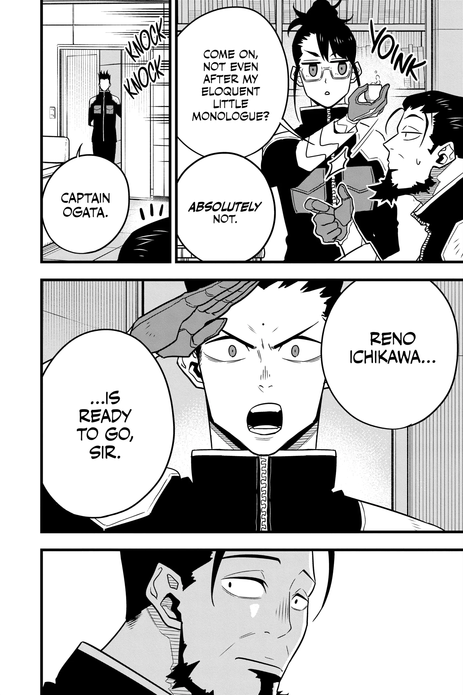 Kaiju No 8 Manga, chapter Vol 7, page 158
