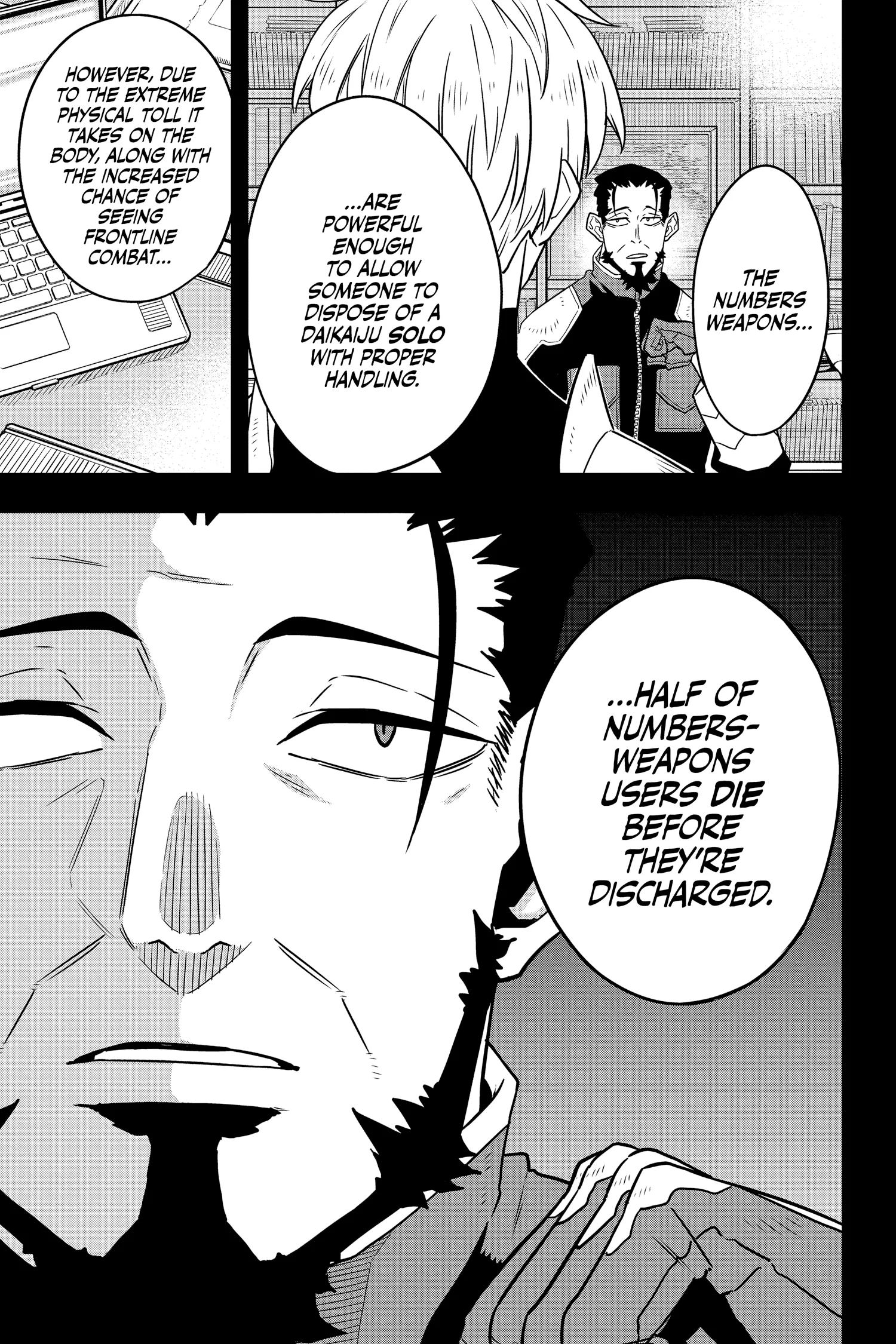Kaiju No 8 Manga, chapter Vol 7, page 161