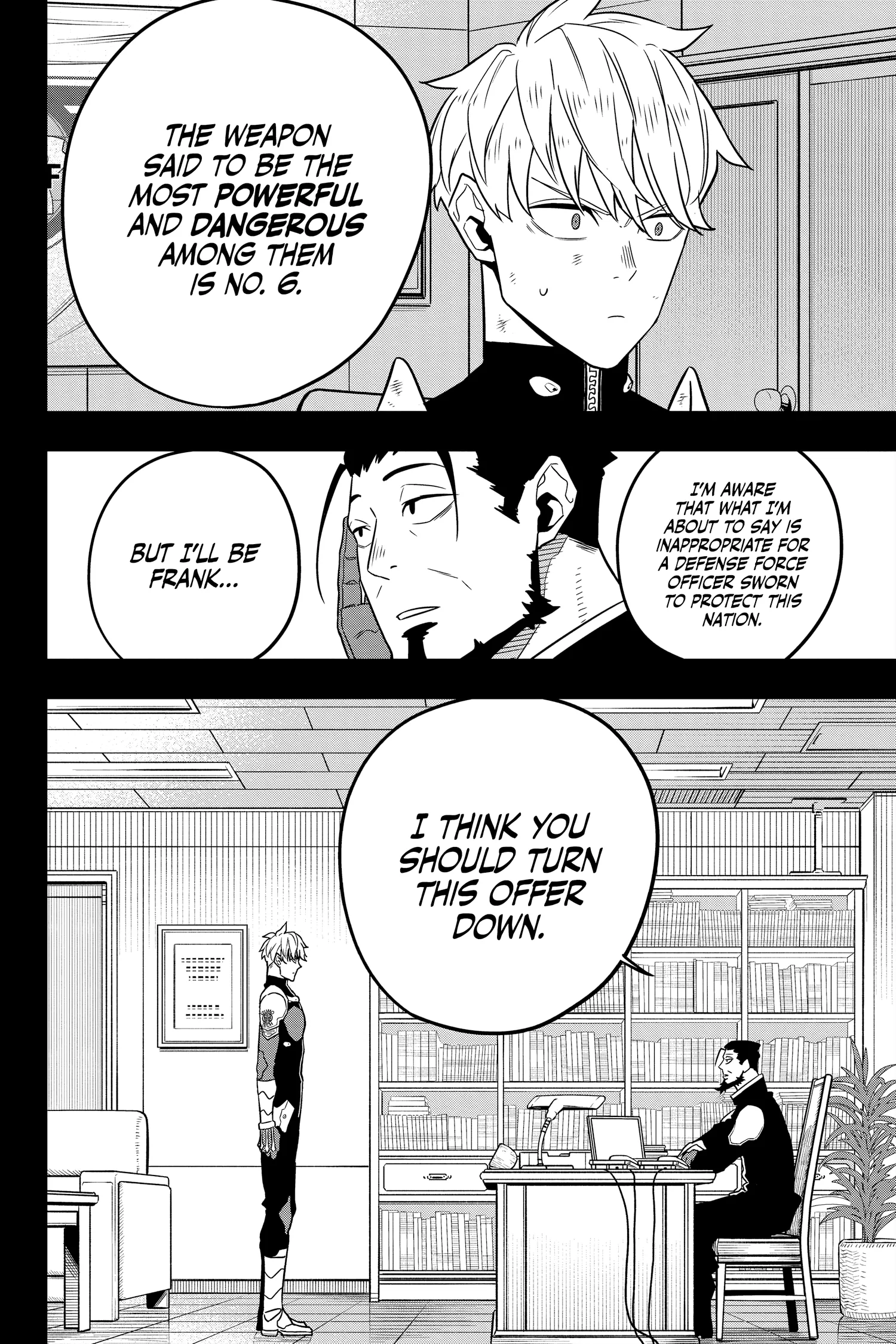 Kaiju No 8 Manga, chapter Vol 7, page 162
