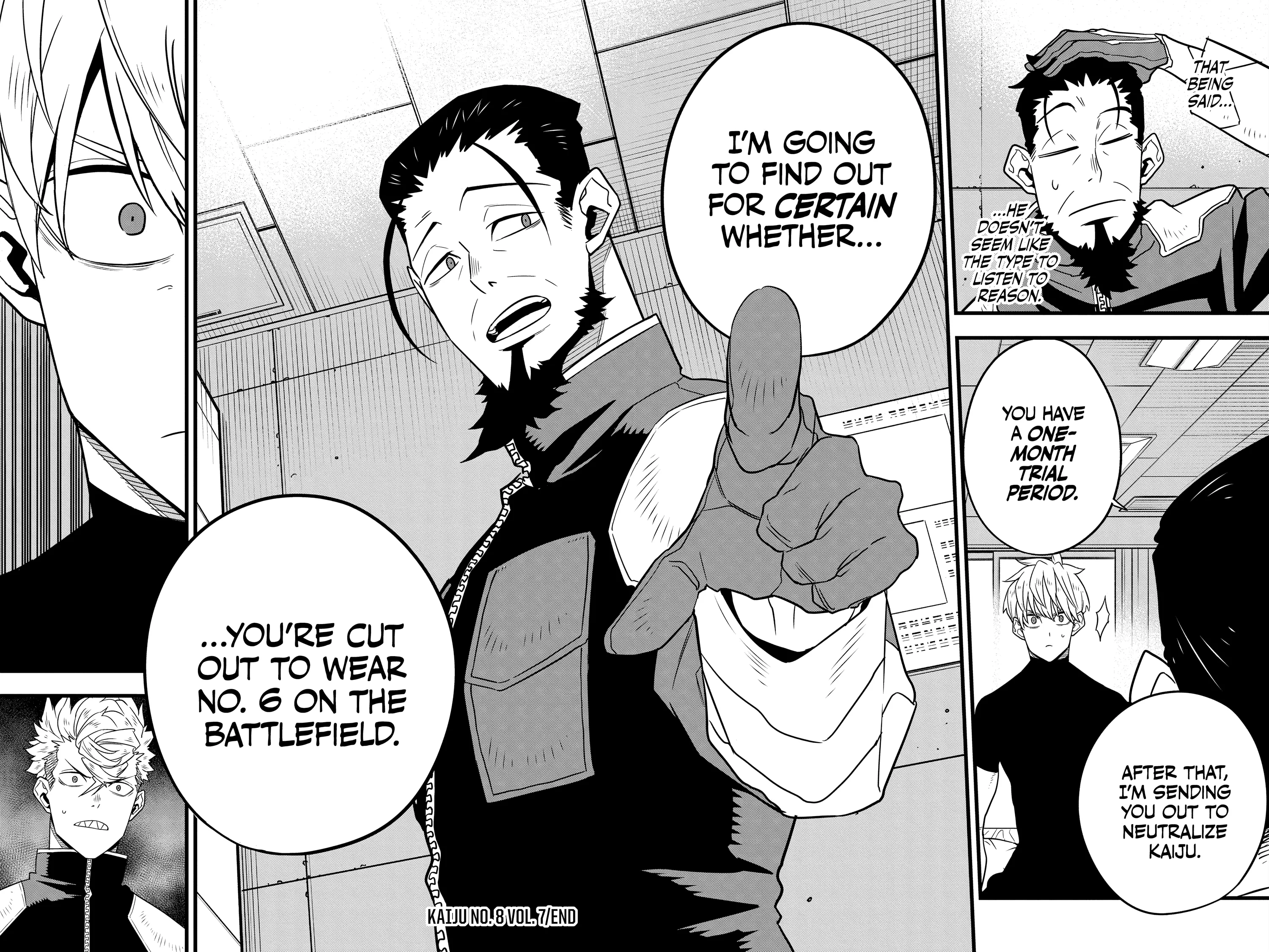 Kaiju No 8 Manga, chapter Vol 7, page 173