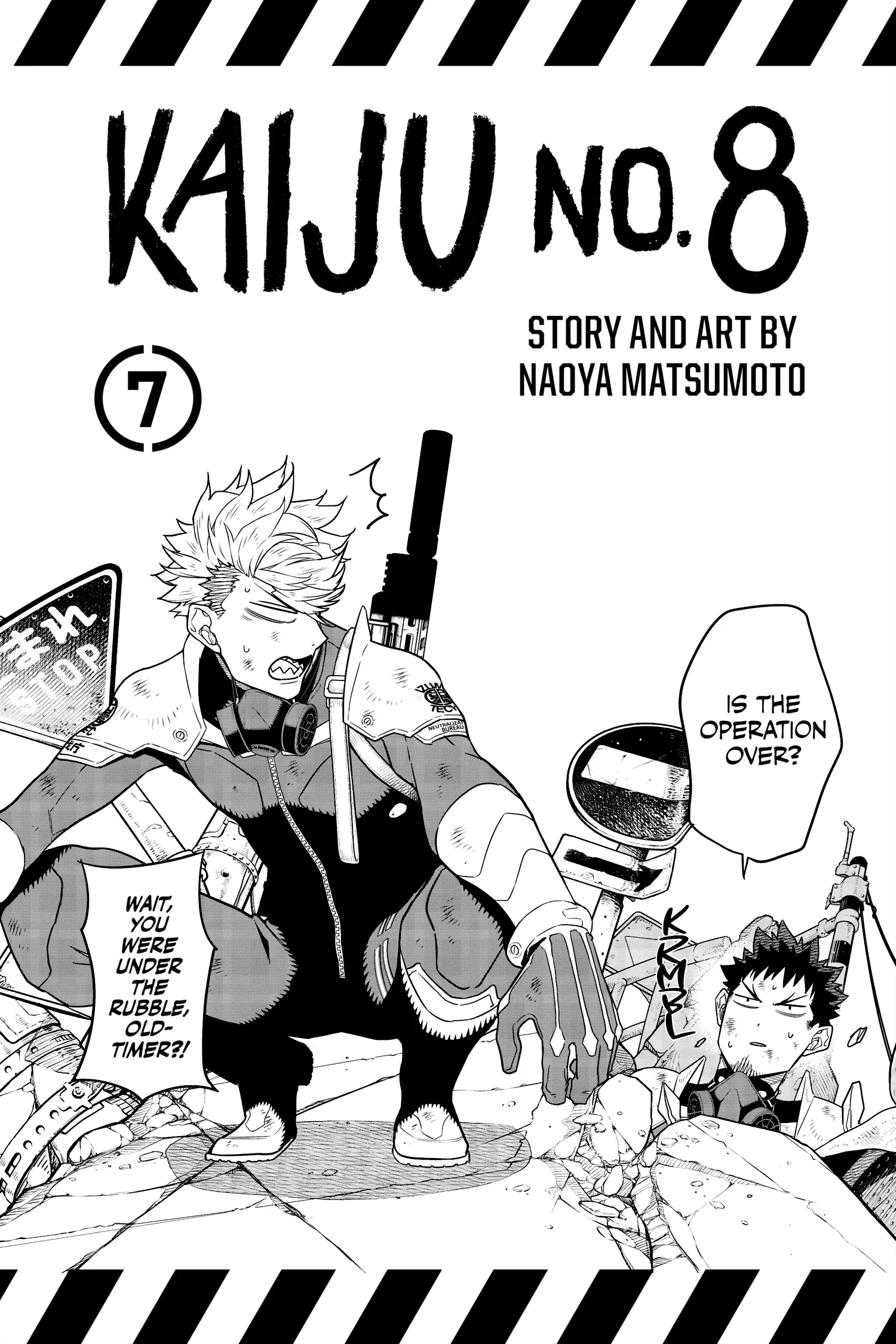 Kaiju No 8 Manga, chapter Vol 7, page 174