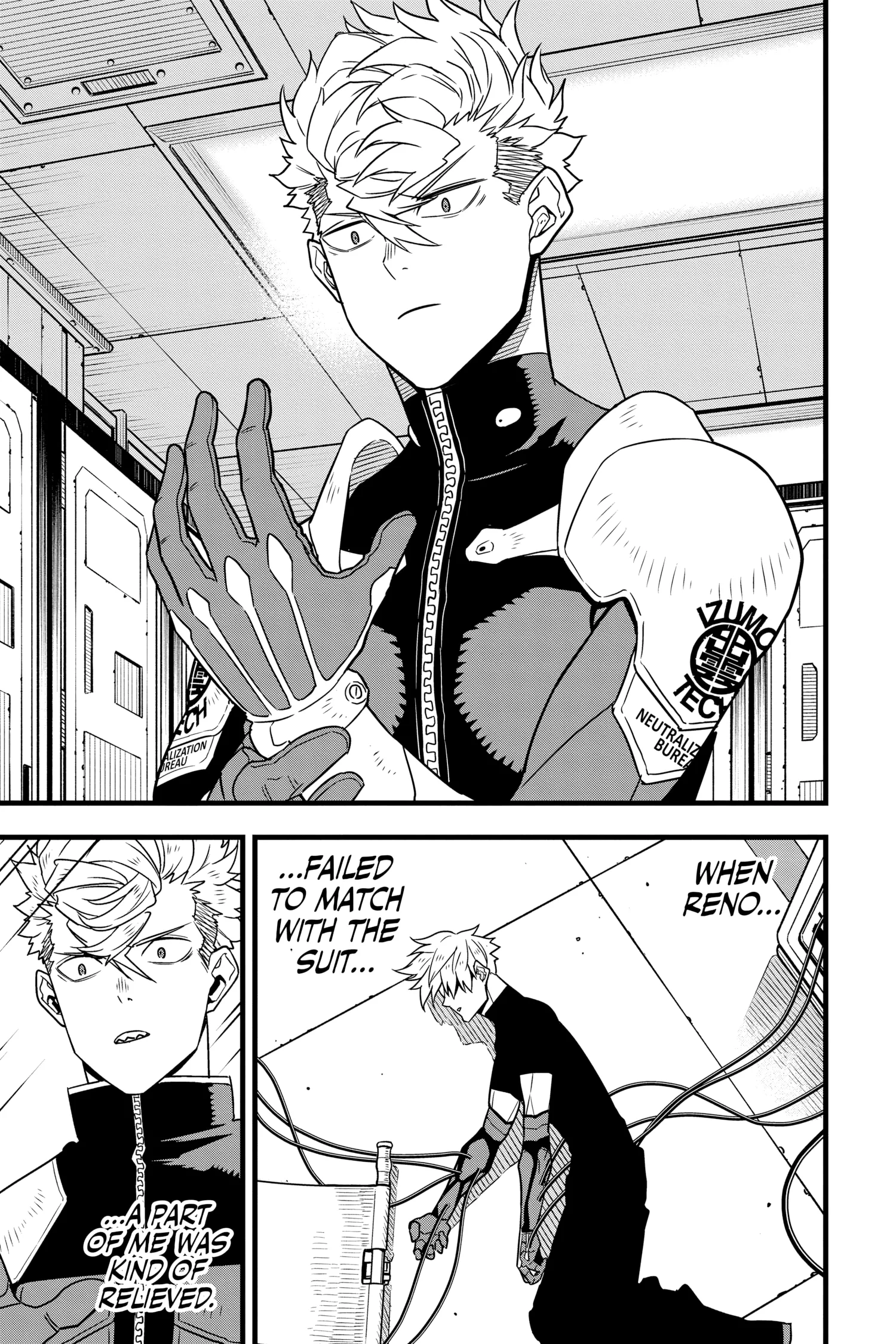 Kaiju No 8 Manga, chapter Vol 8, page 8