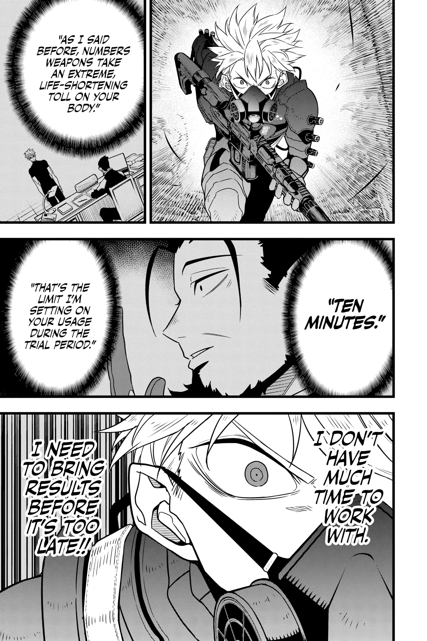 Kaiju No 8 Manga, chapter Vol 8, page 18
