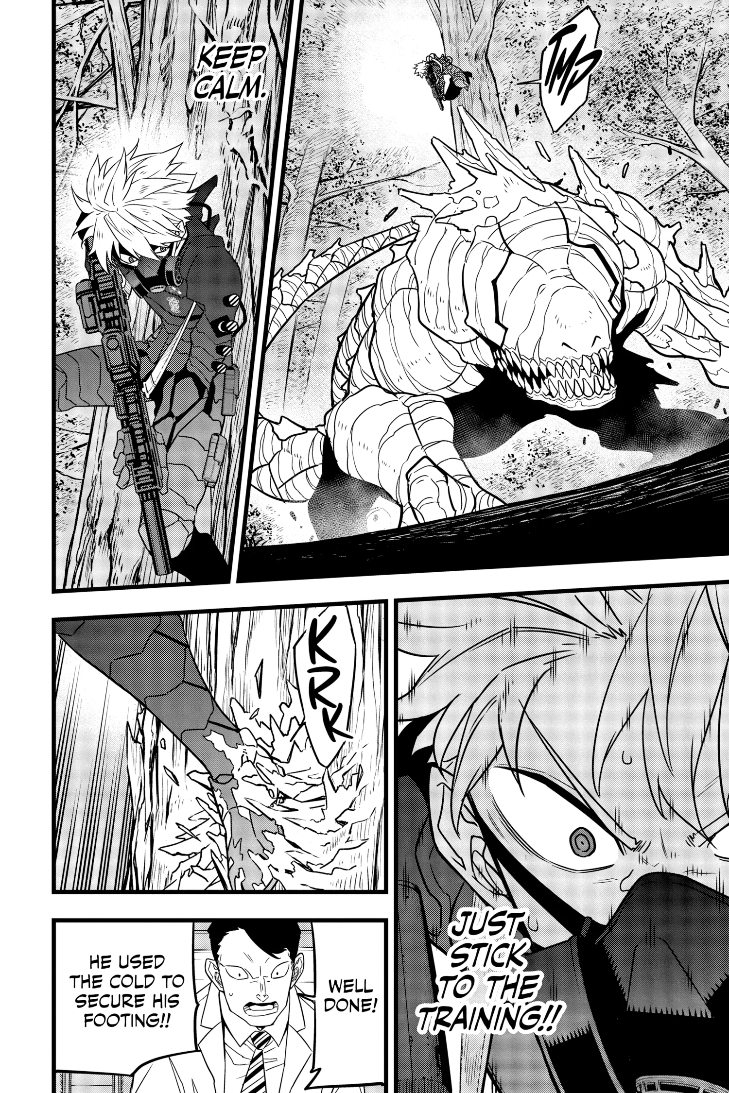 Kaiju No 8 Manga, chapter Vol 8, page 23