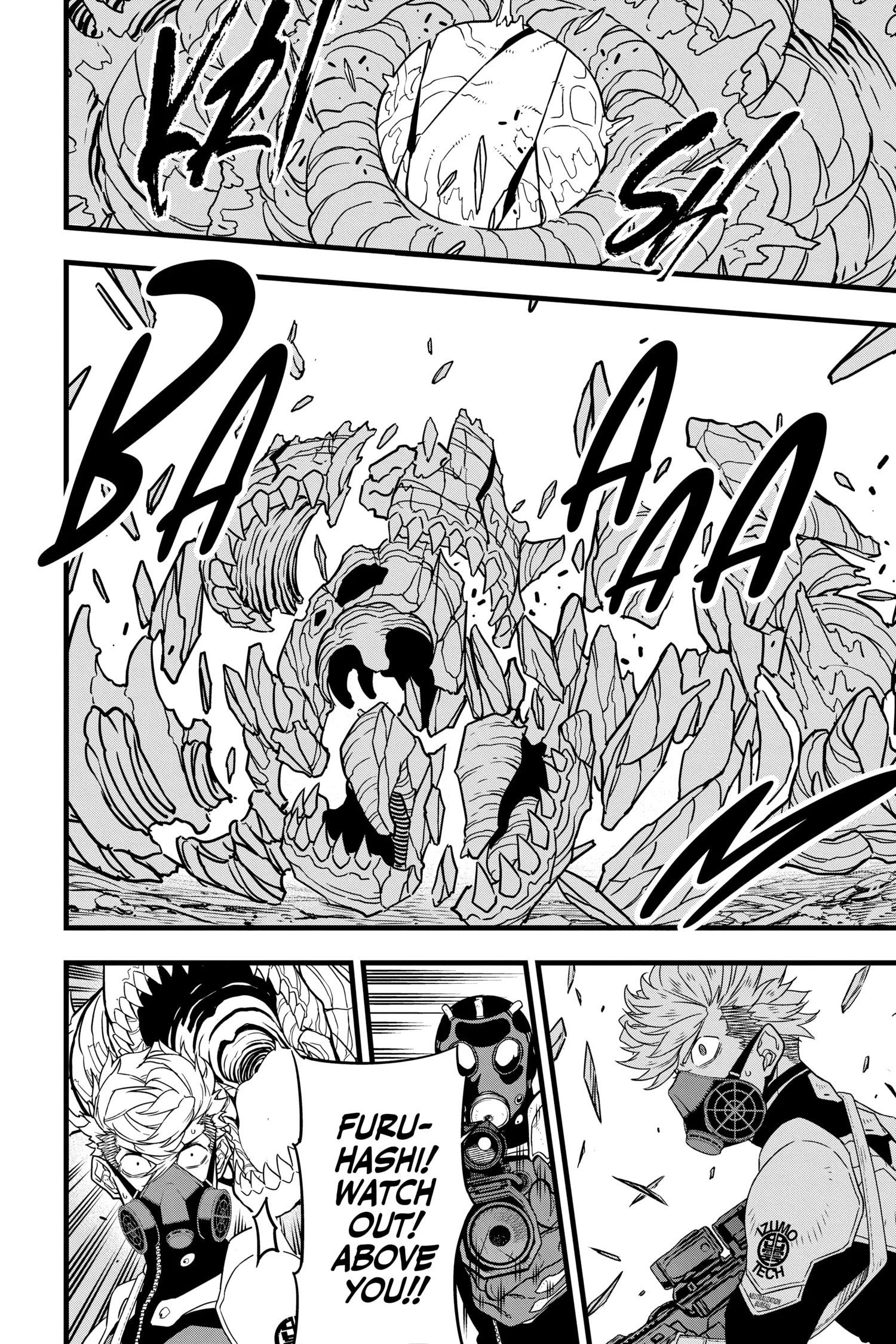 Kaiju No 8 Manga, chapter Vol 8, page 25