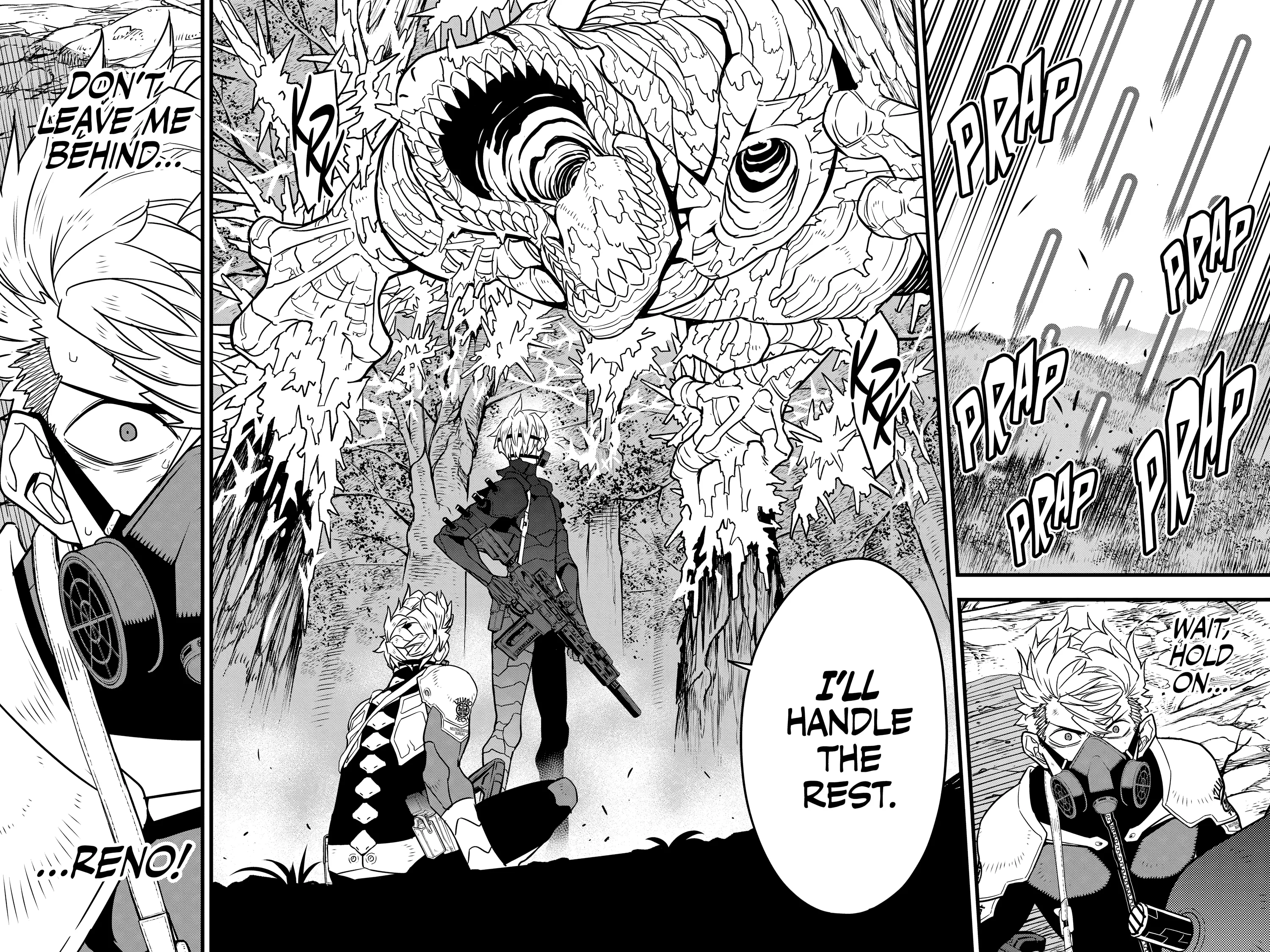 Kaiju No 8 Manga, chapter Vol 8, page 27