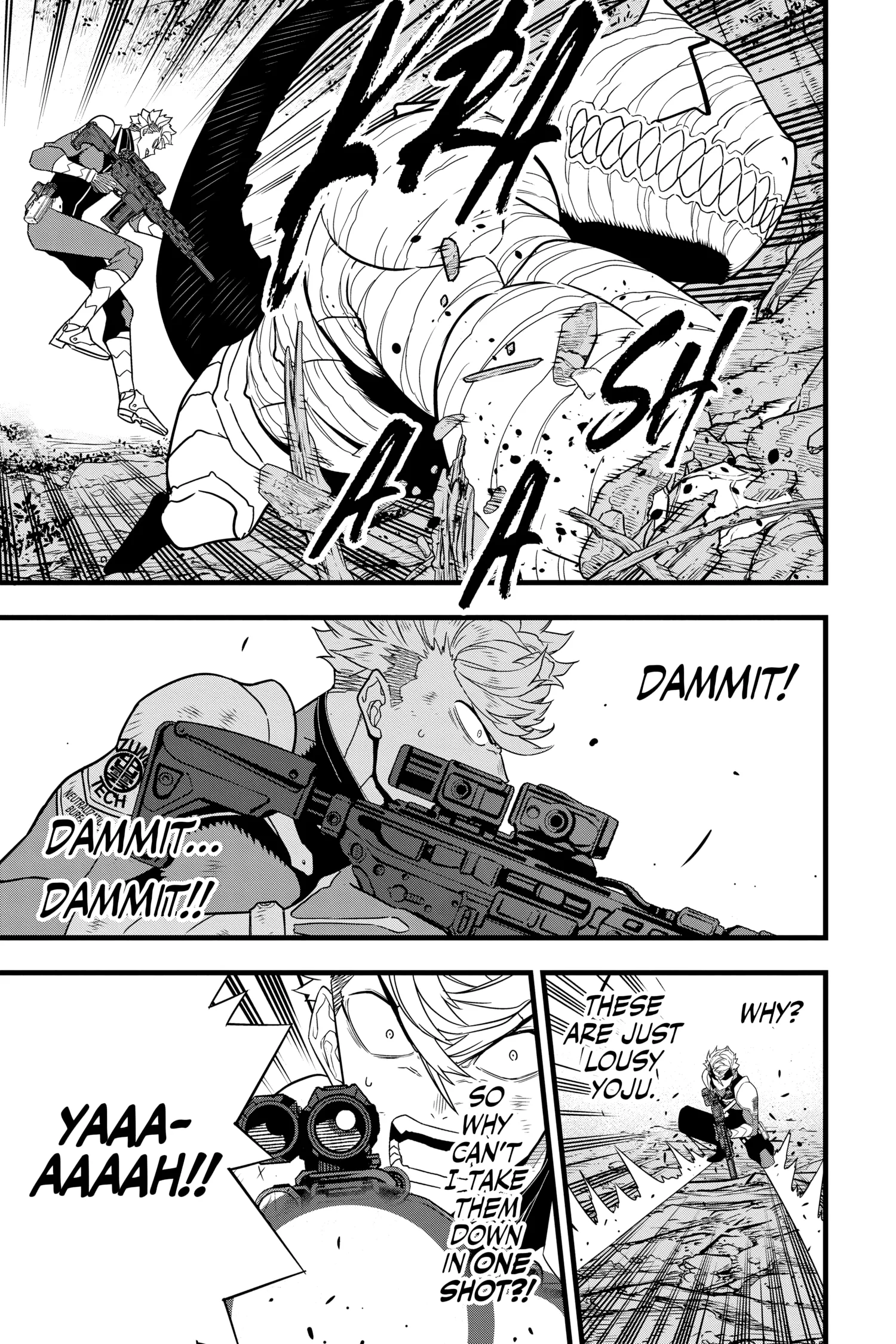 Kaiju No 8 Manga, chapter Vol 8, page 33