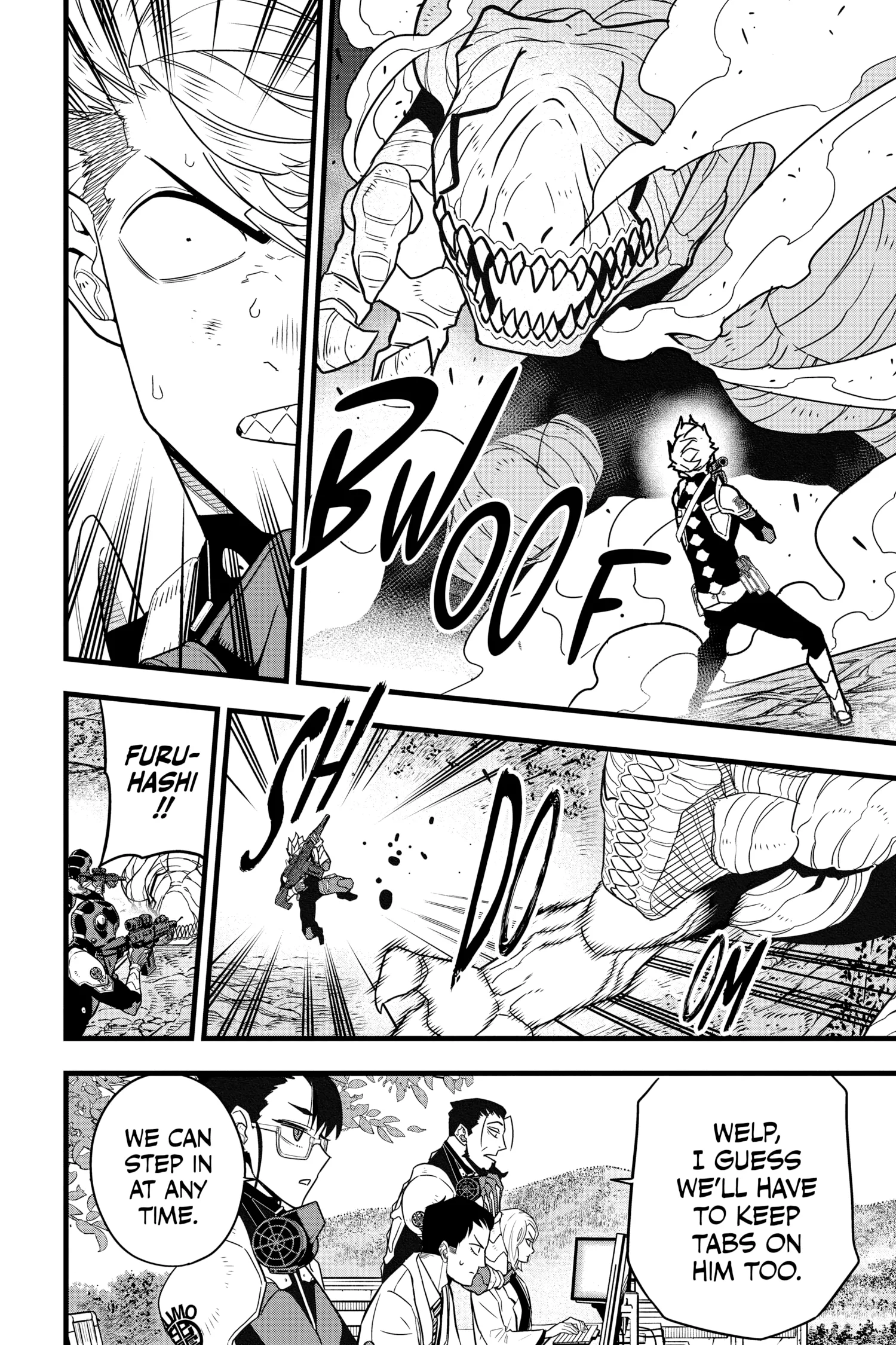 Kaiju No 8 Manga, chapter Vol 8, page 34