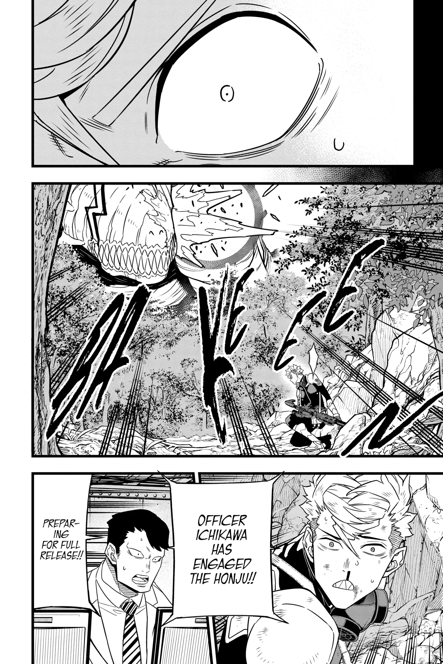 Kaiju No 8 Manga, chapter Vol 8, page 38