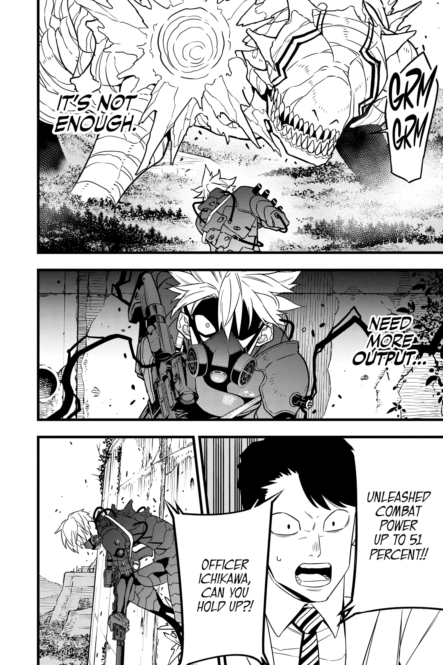 Kaiju No 8 Manga, chapter Vol 8, page 47