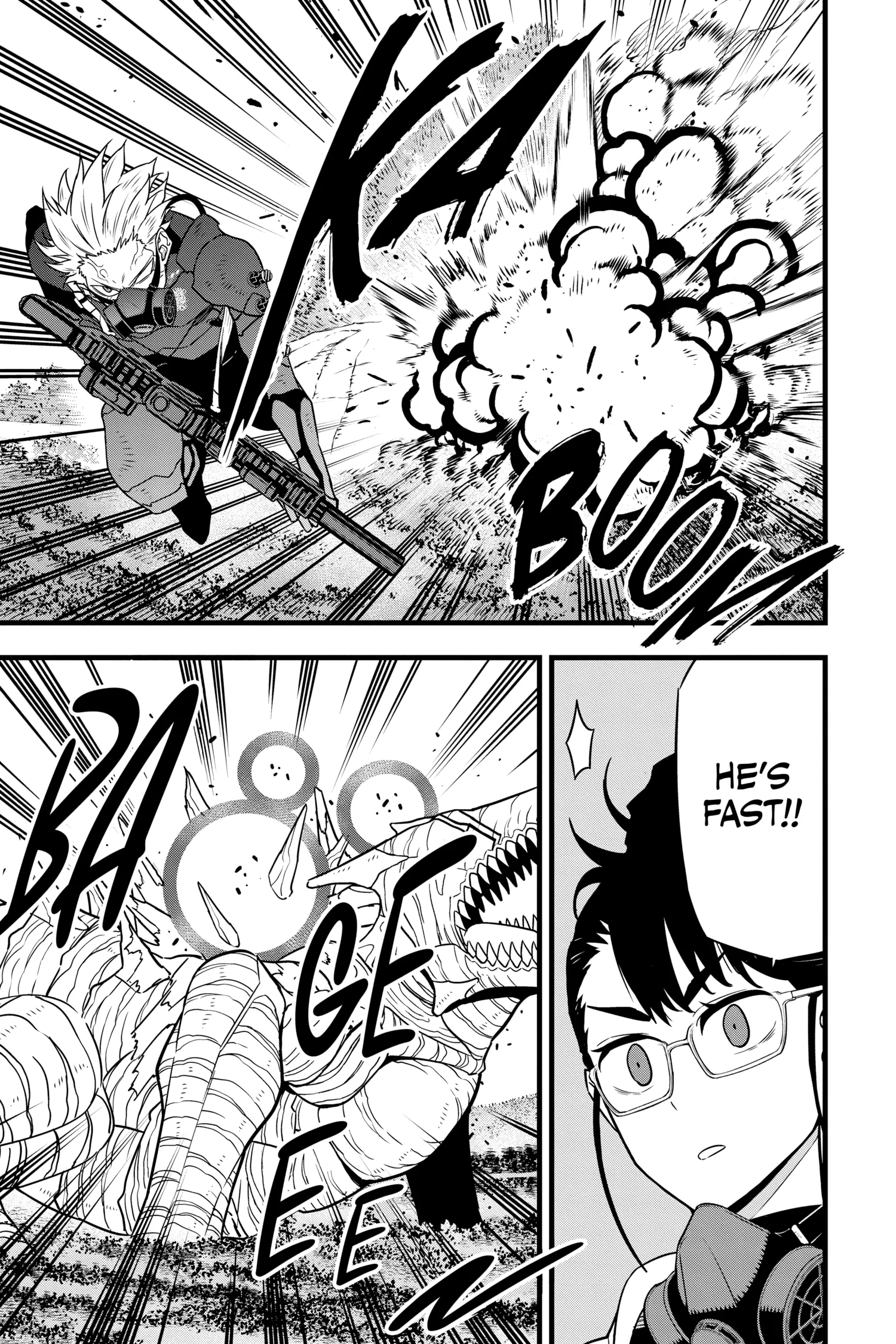 Kaiju No 8 Manga, chapter Vol 8, page 54