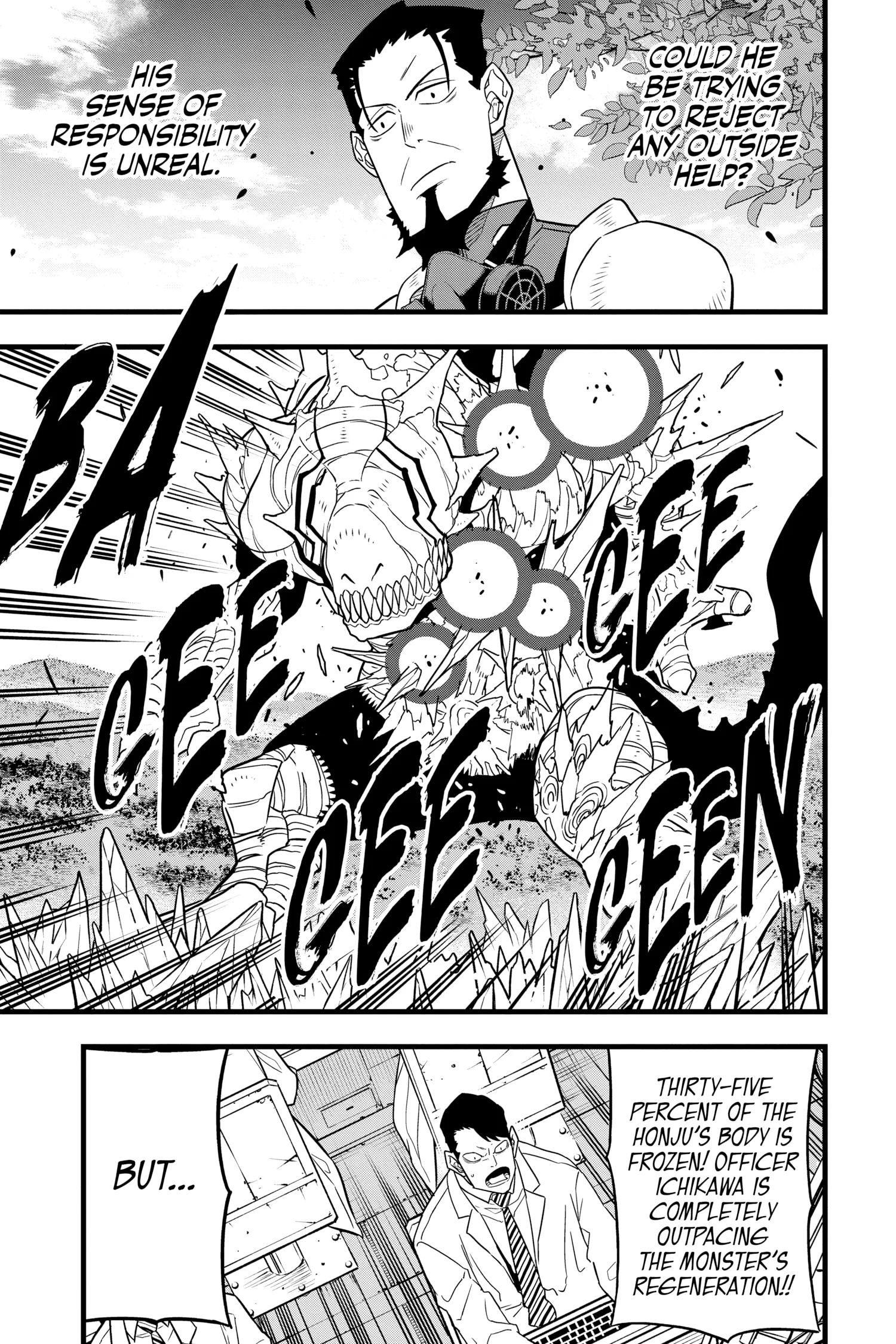 Kaiju No 8 Manga, chapter Vol 8, page 62