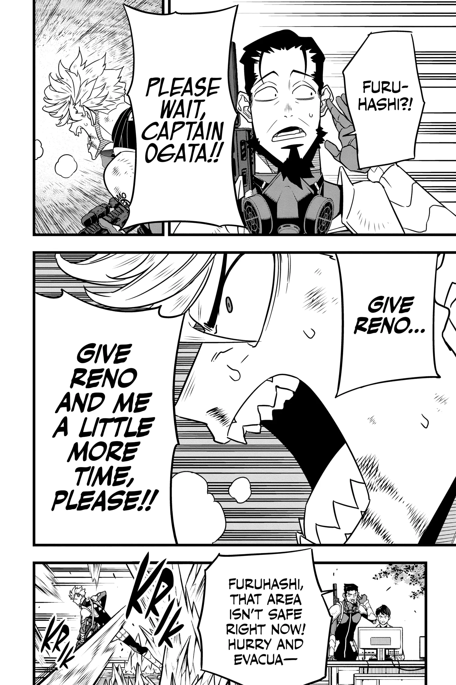 Kaiju No 8 Manga, chapter Vol 8, page 68