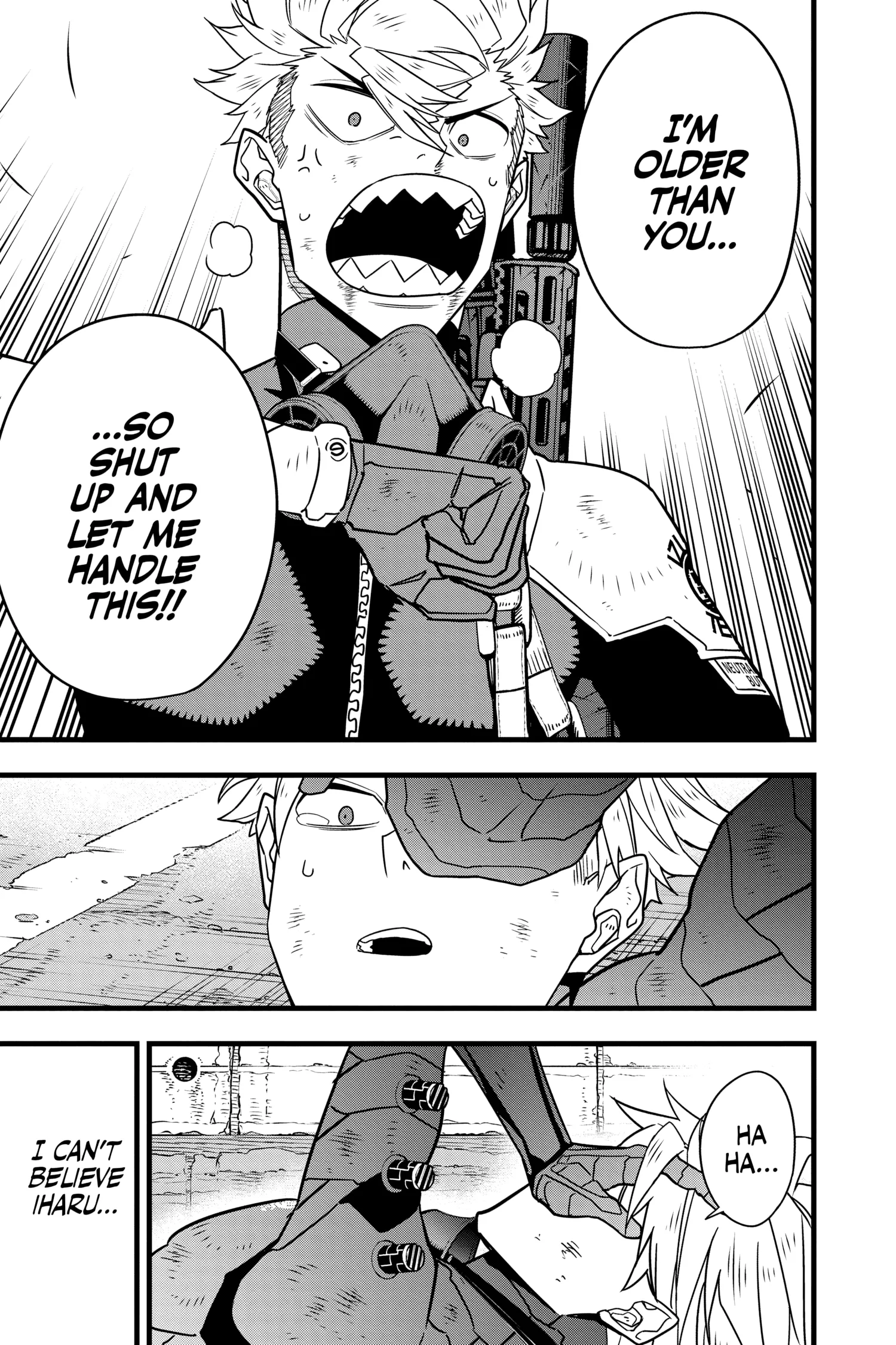 Kaiju No 8 Manga, chapter Vol 8, page 80