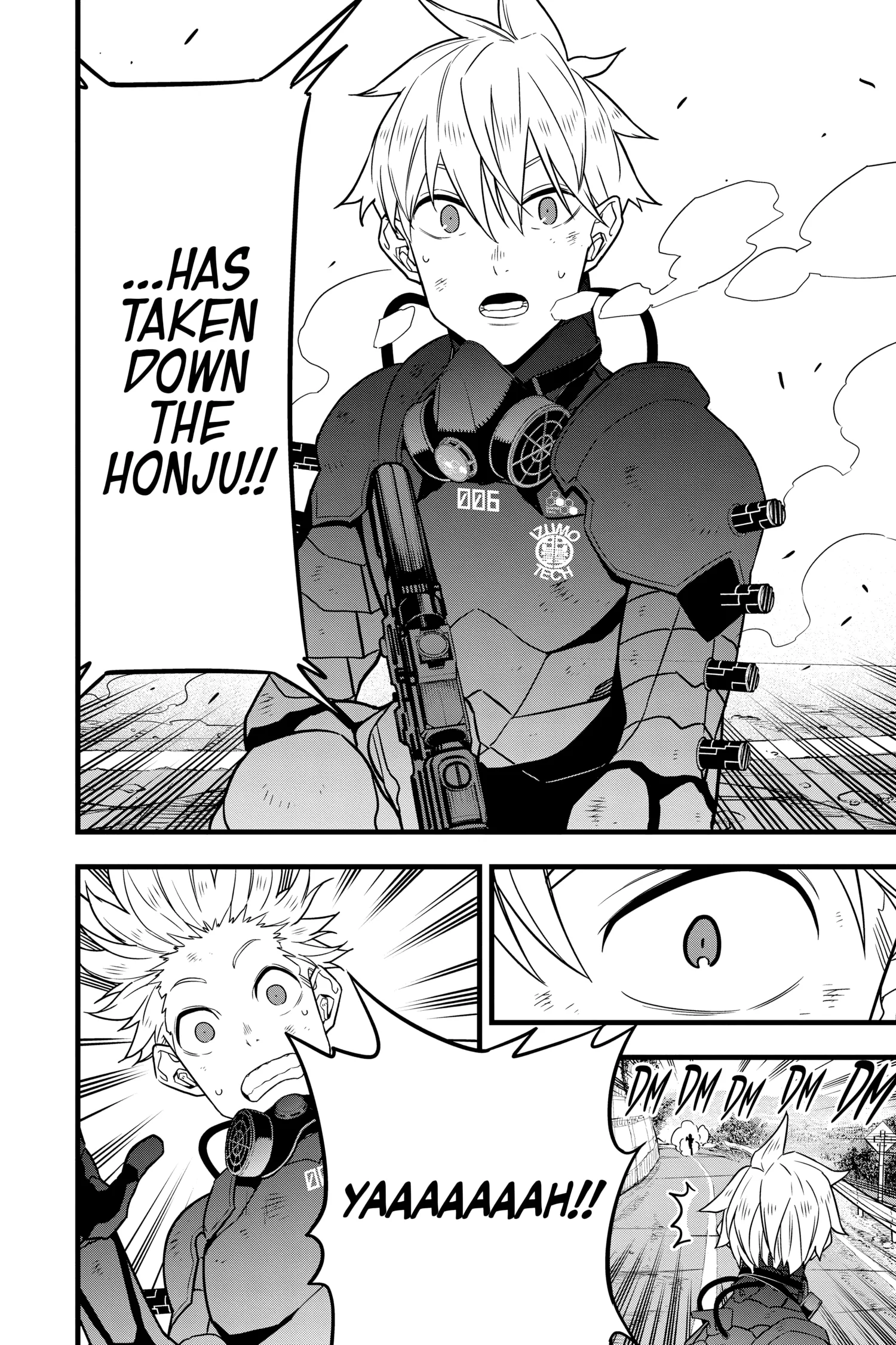 Kaiju No 8 Manga, chapter Vol 8, page 104