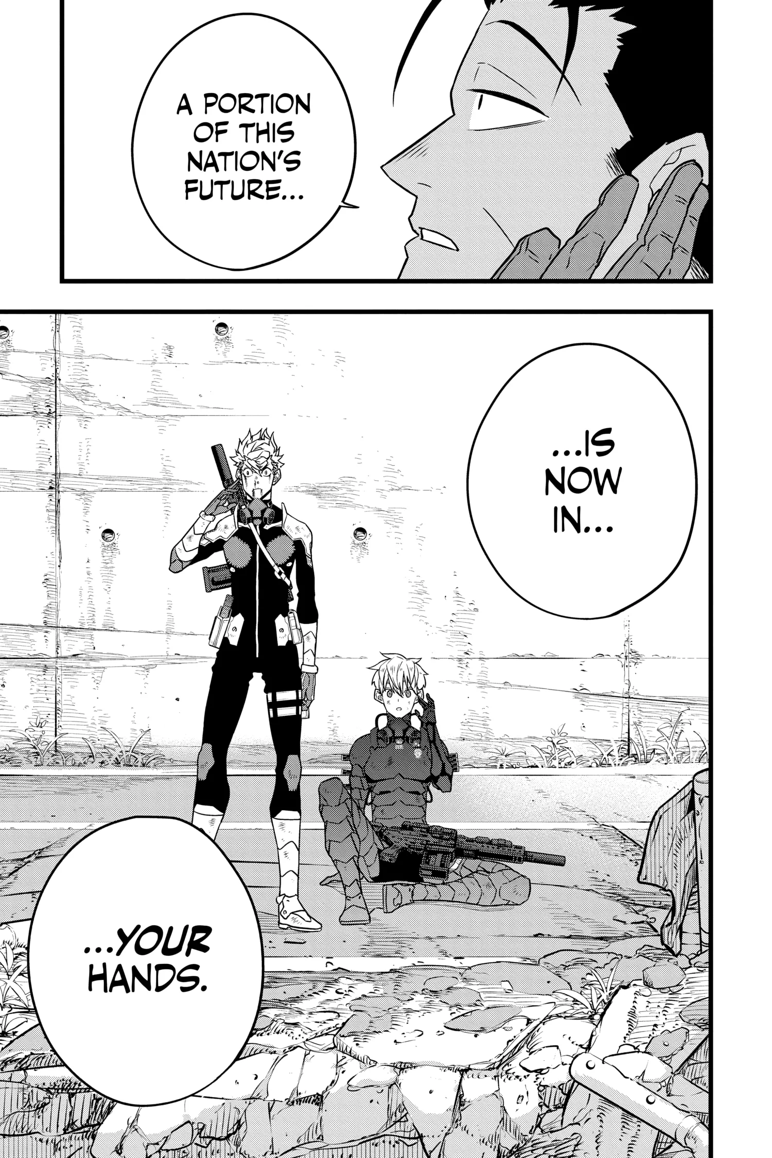Kaiju No 8 Manga, chapter Vol 8, page 109