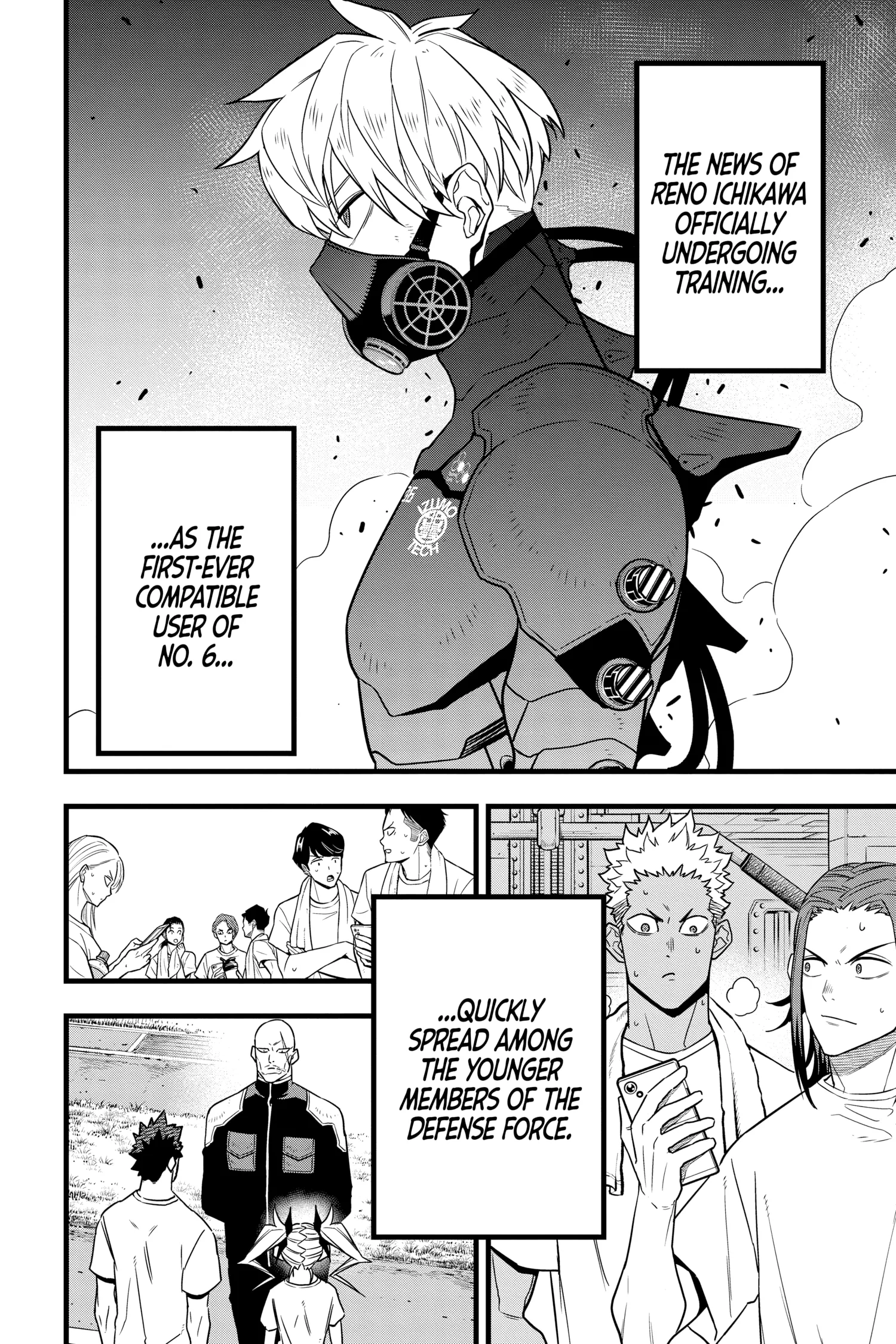 Kaiju No 8 Manga, chapter Vol 8, page 119